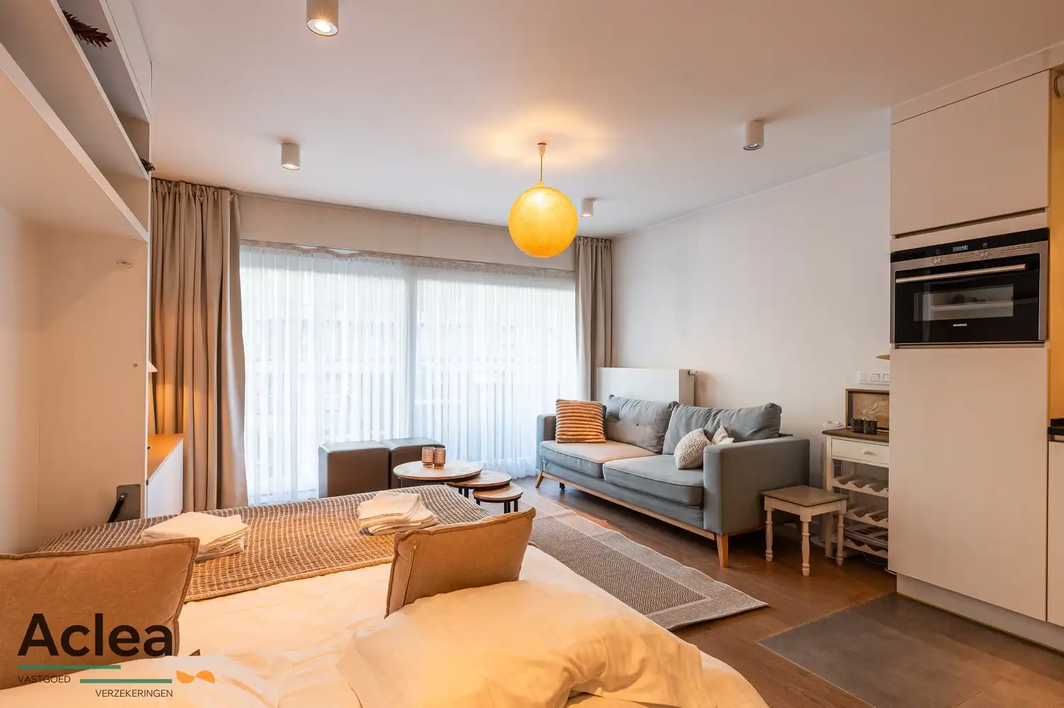 Smaakvol ingerichte studio in de Lippenslaan! foto 17