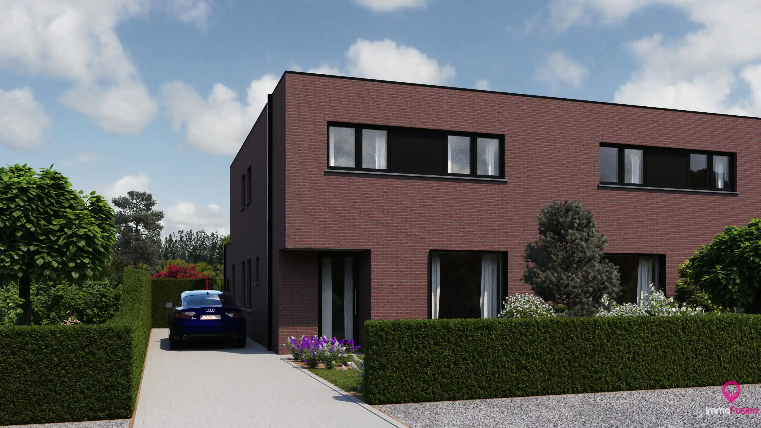 Prachtige Nieuwbouwwoning  met 3 slpks in casco, top ligging ! foto {{pictureIndex}}