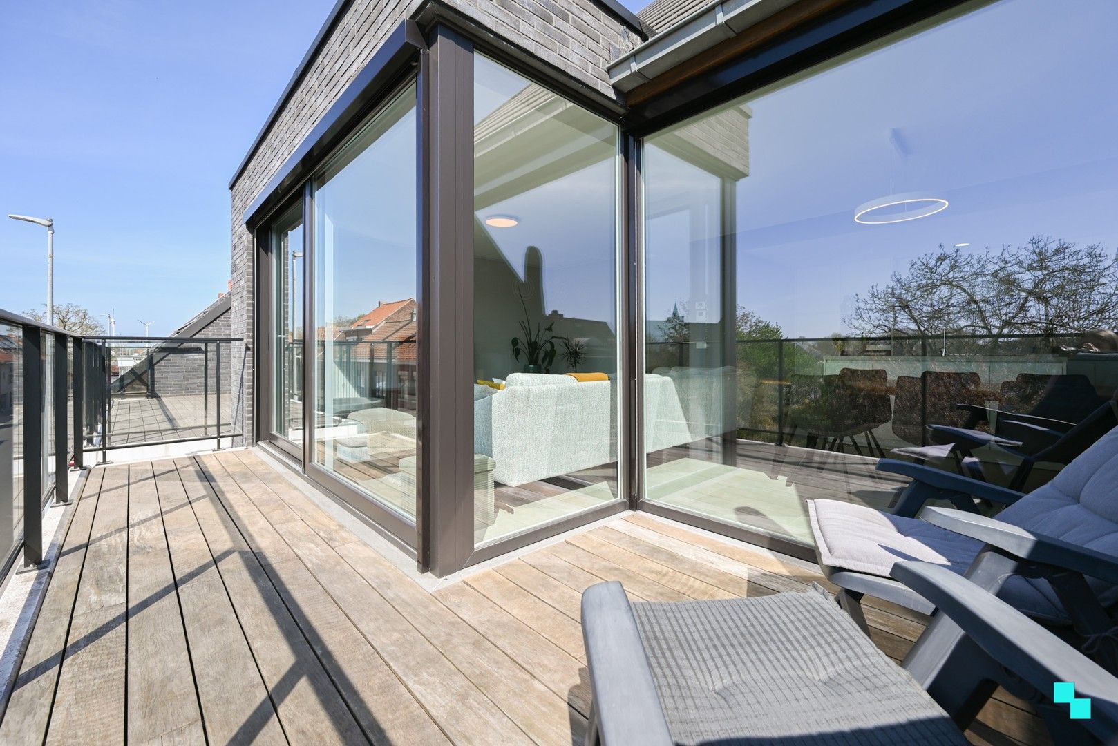 Energiezuinig tweeslaapkamer appartement te hartje Sint-Eloois-Winkel foto 19