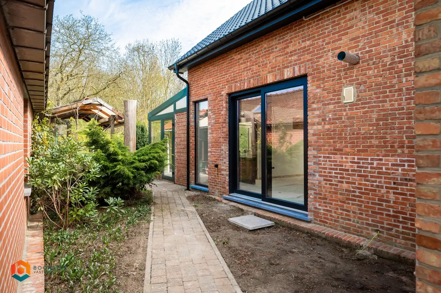 Korte termijn verhuur woning met 2 slpkrs en ruime tuin te Putte foto 8