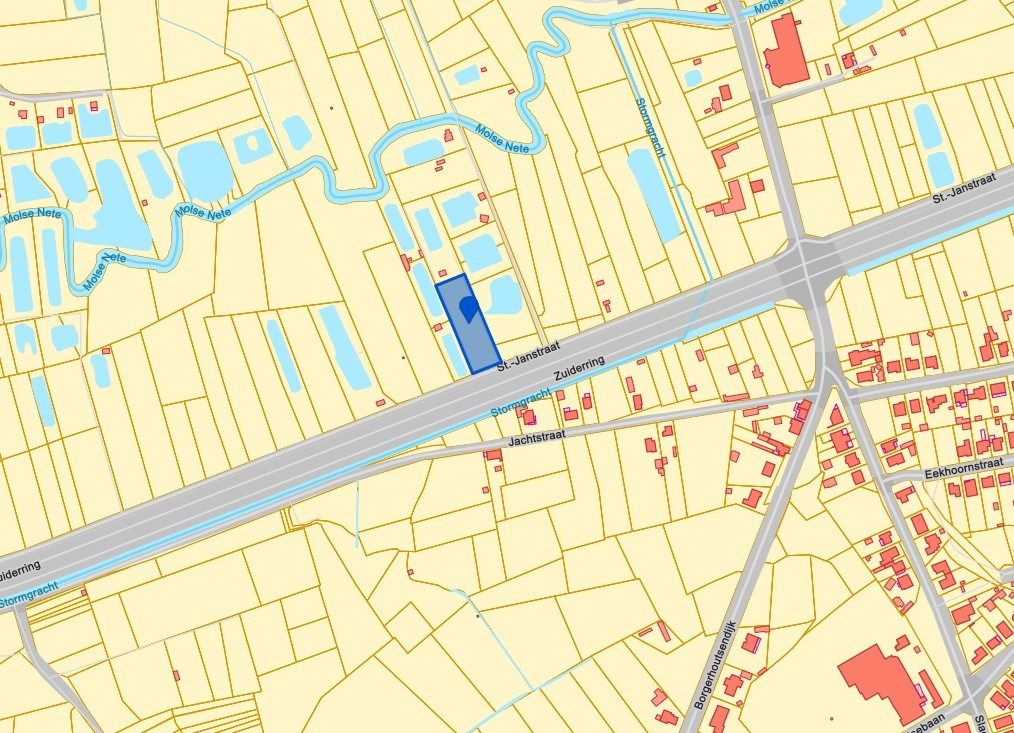 Perceel hooiland van 2.532 m² langs de Ring in Mol ! foto 2