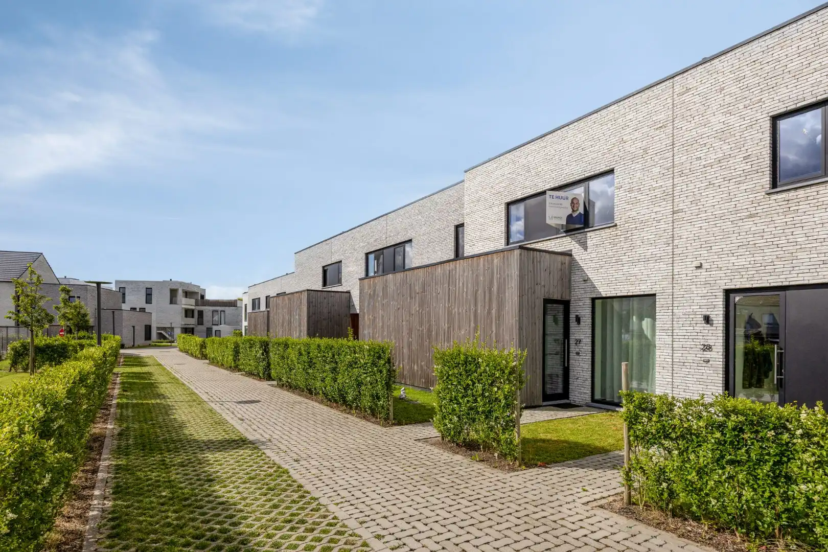 Nieuwbouwwoning met 3 slaapkamers, tuin, terras en een autostaanplaats in Boutersem! – EPC A kWh/m² - bewoonbare opp. 128 m² foto {{pictureIndex}}