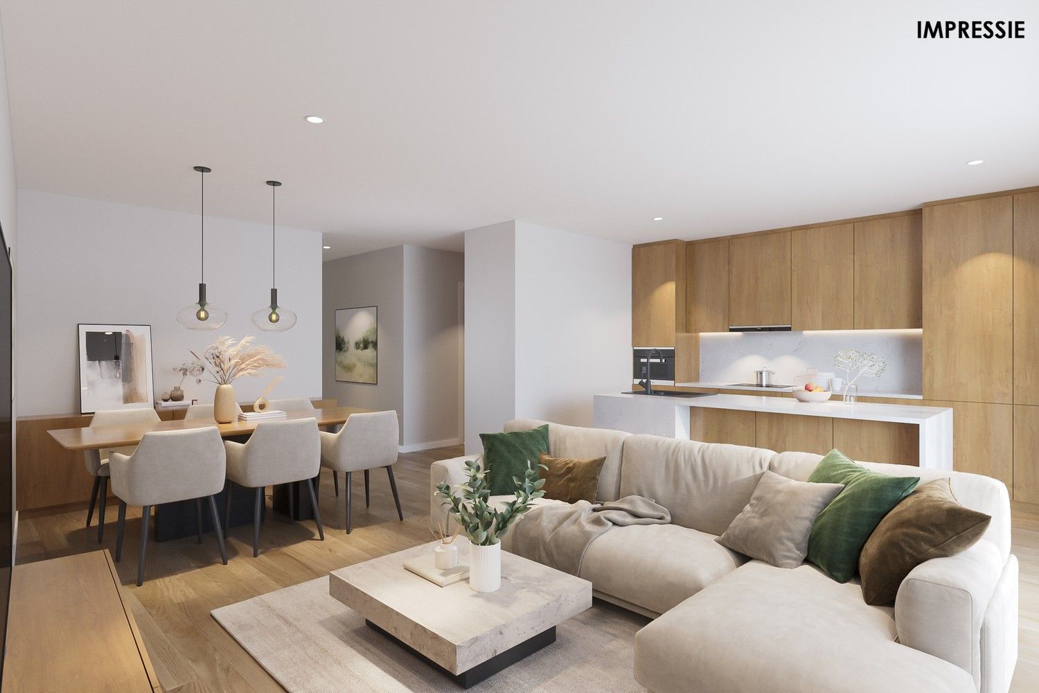 Nieuwbouw BEN app. met 2 slpkrs en terras foto 6