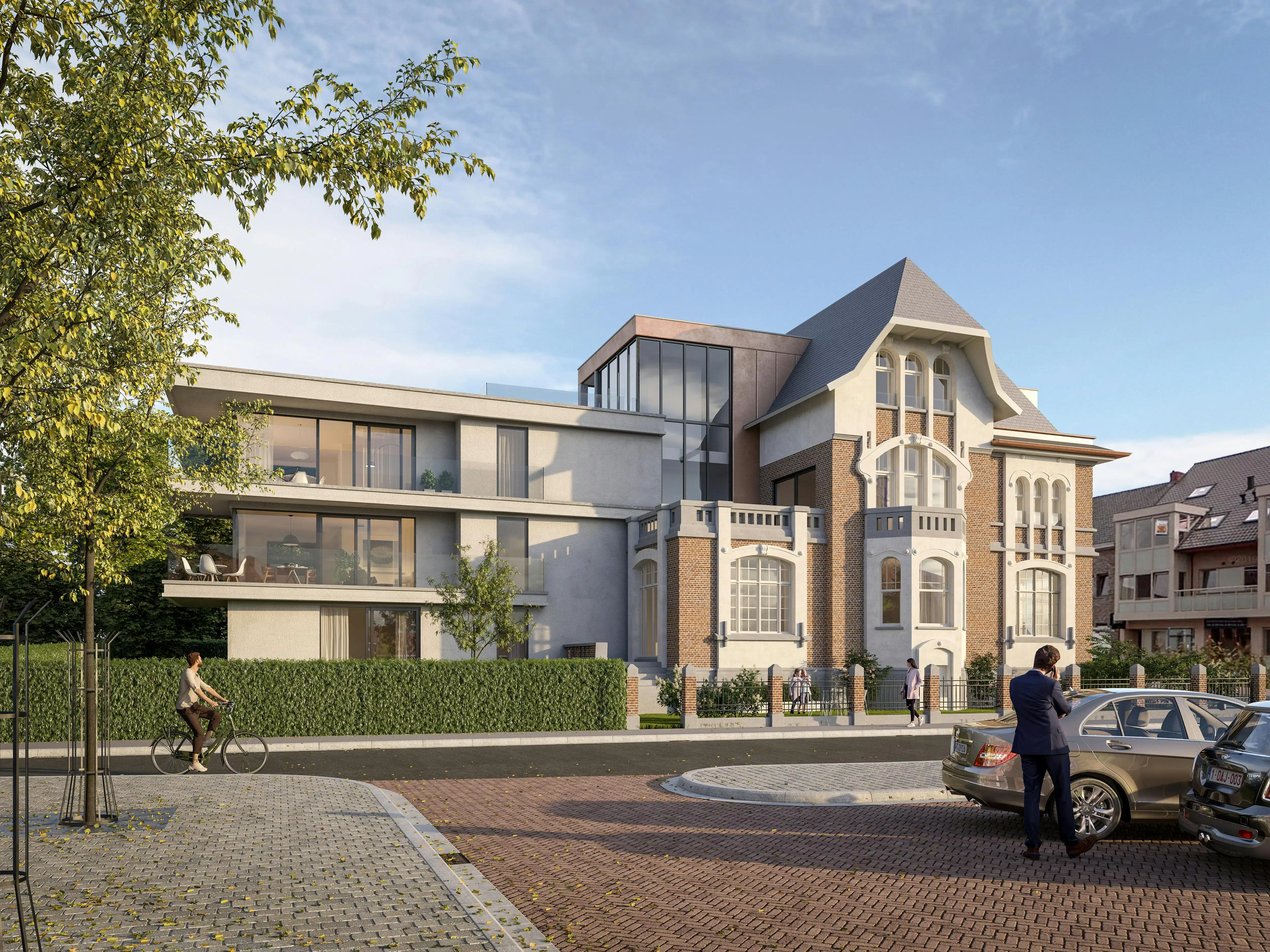 Kwalitatief en ruim nieuwbouwappartement (110m²) in Beselare  foto {{pictureIndex}}