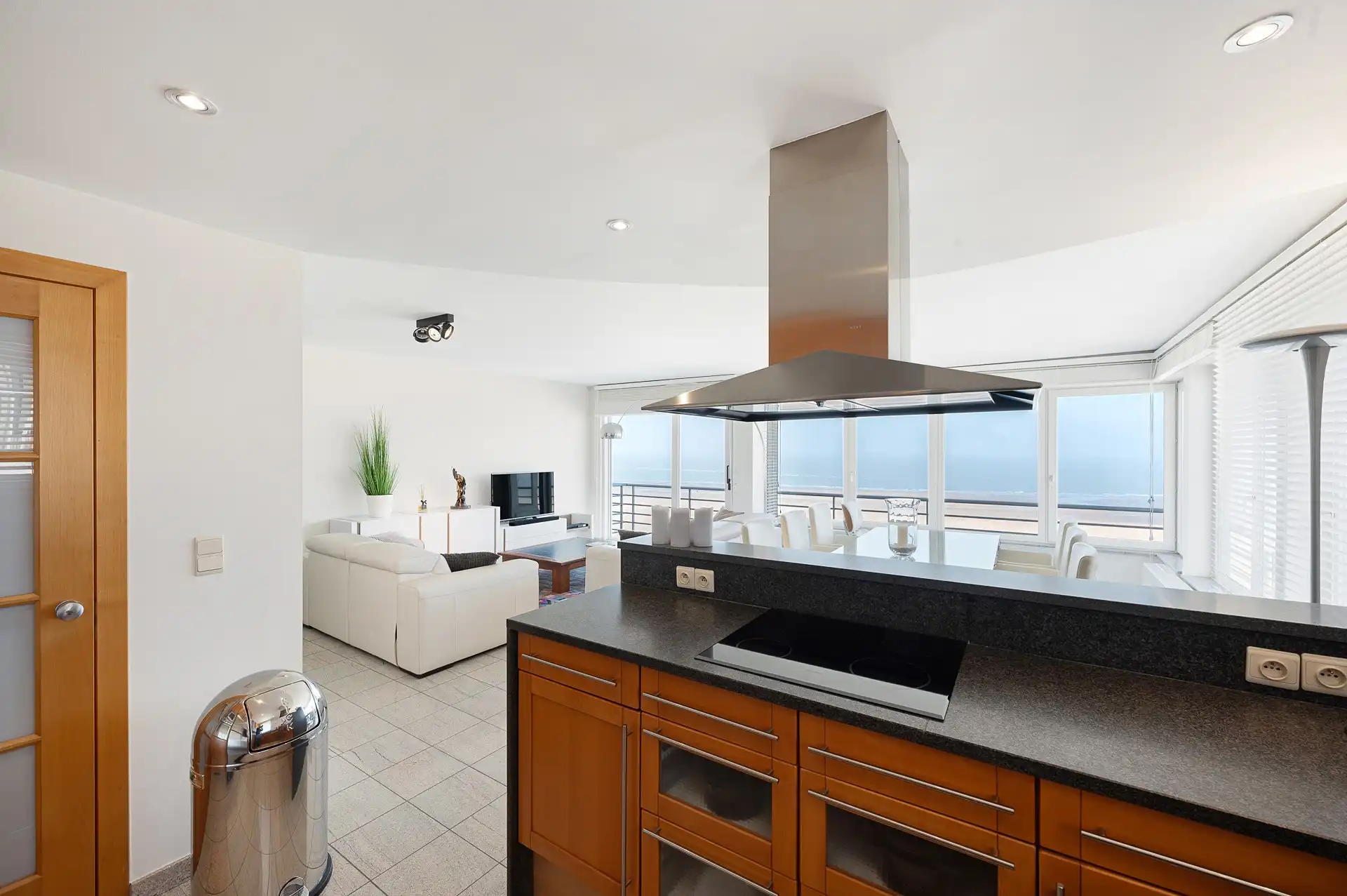 Lichtrijk hoekappartement met groot zuid gericht terras en adembenemend zeezicht foto 12