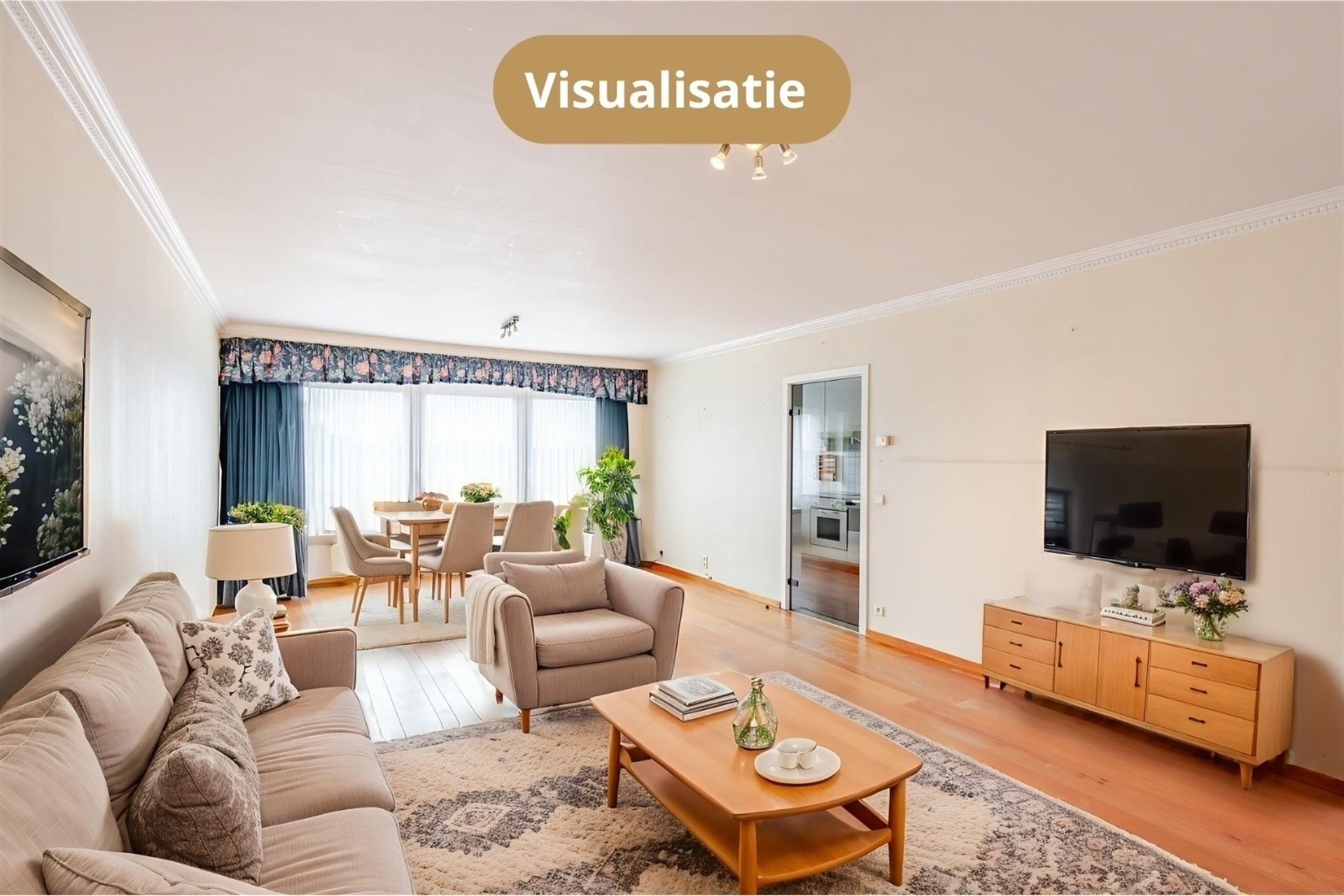 Aangenaam 2 slaapkamer appartement in centrum Wetteren foto 4