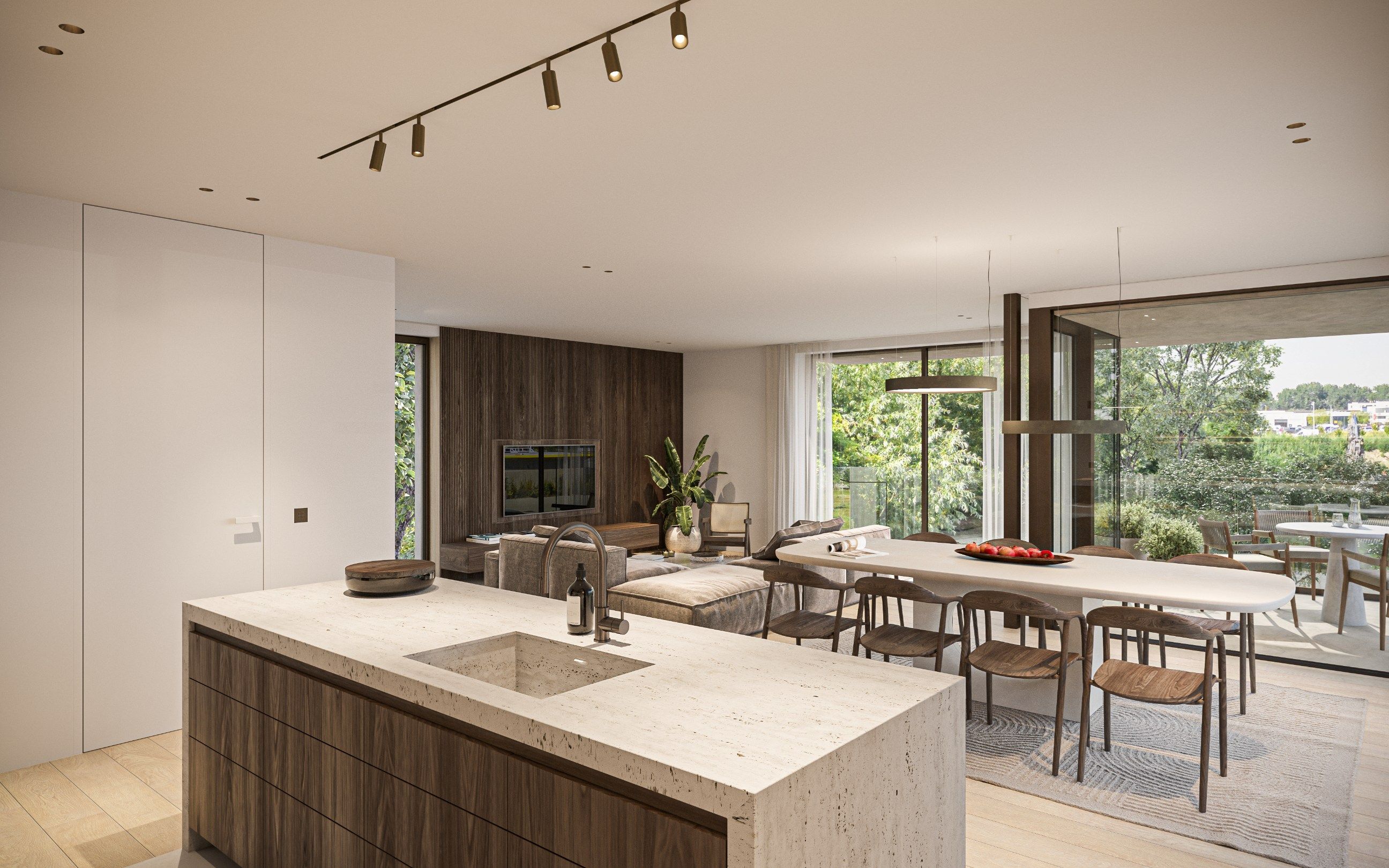 Res. Westlane: 2 slaapkamer appartement op centrale ligging te Knokke  foto {{pictureIndex}}