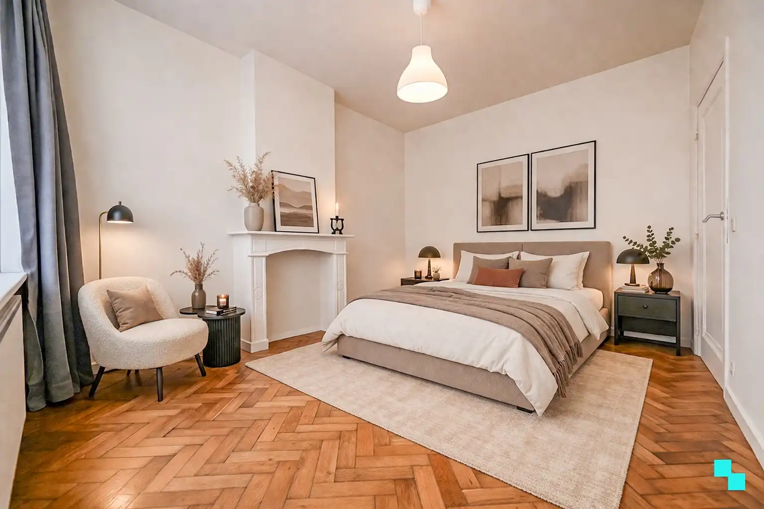 Charmewoning met 2 slaapkamers nabij centrum Wevelgem foto 16