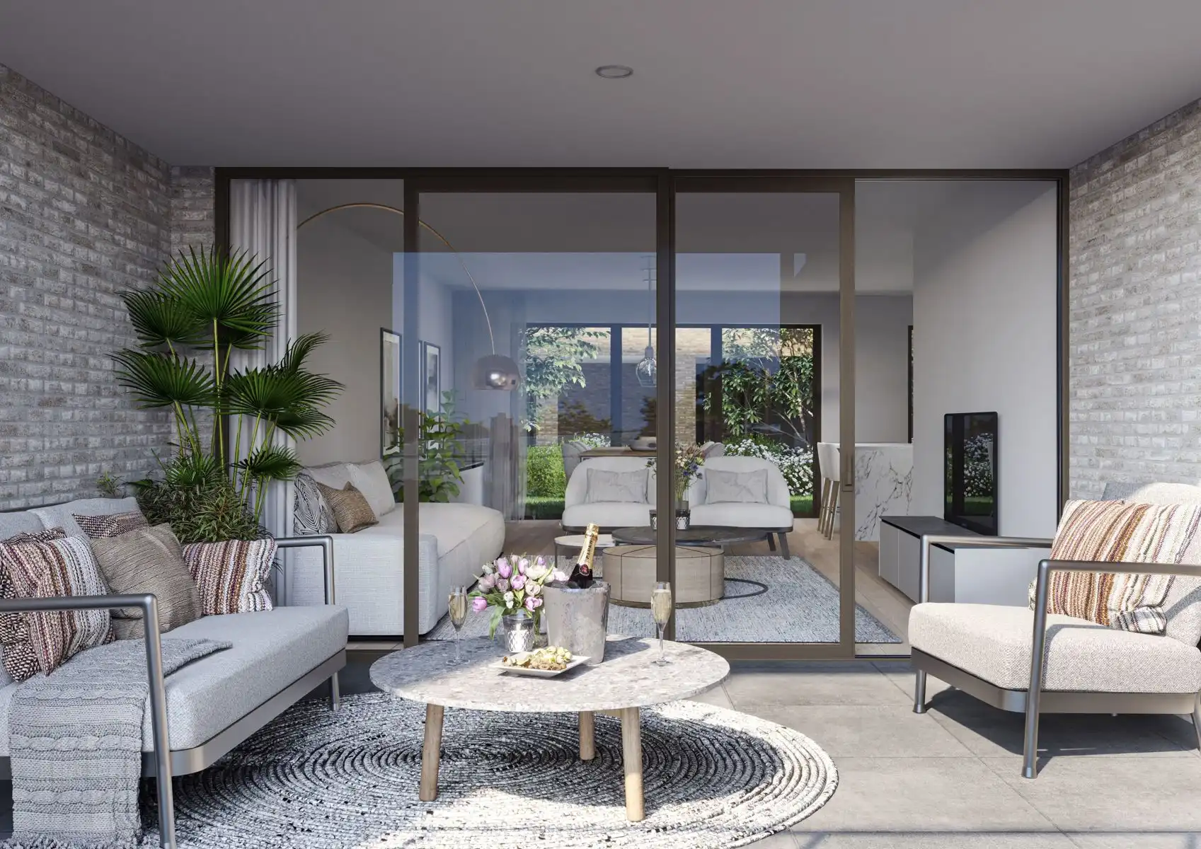 Nieuwbouwproject - stadsrand - mooie terrassen  foto 13