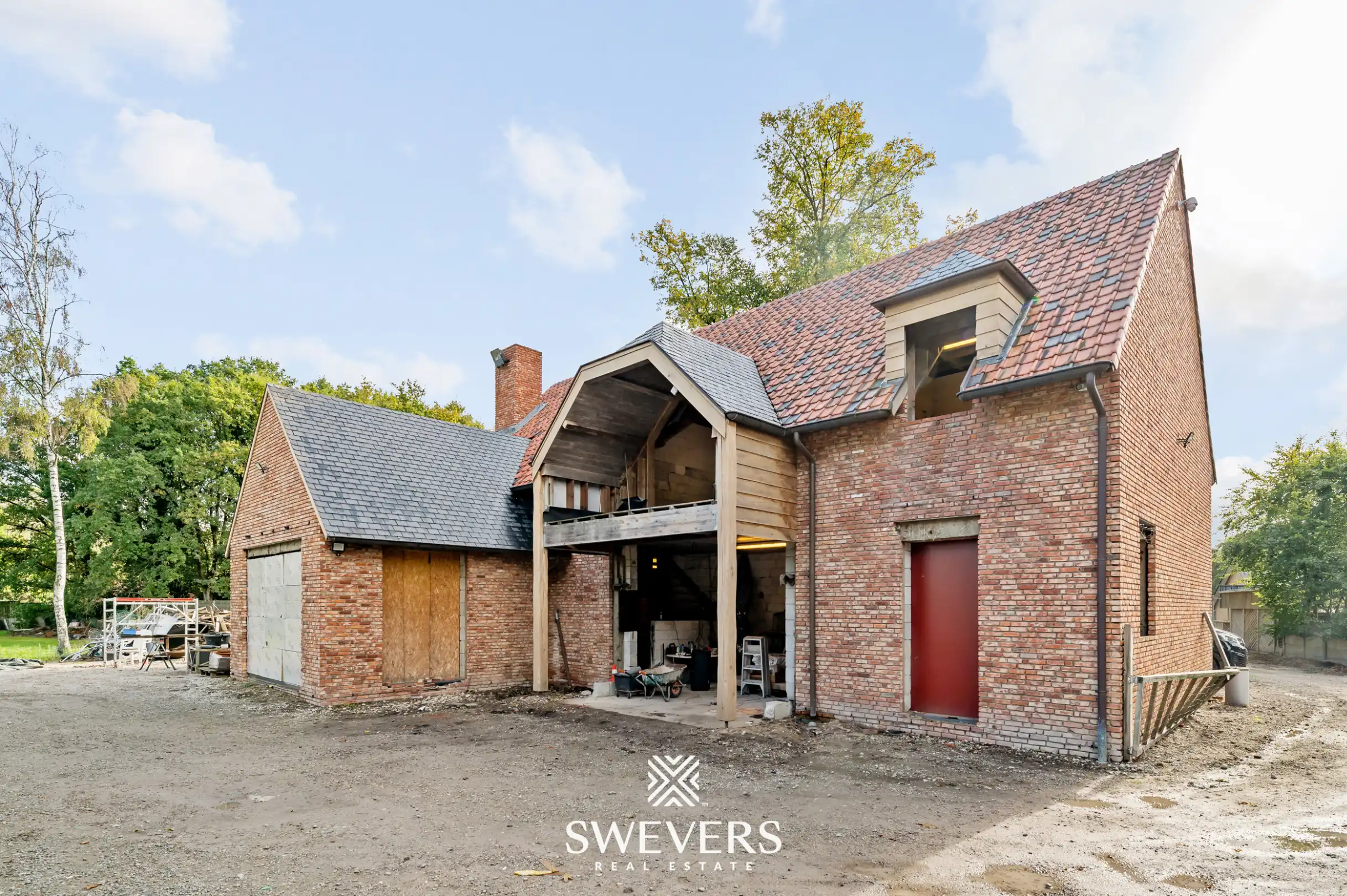 Landelijke nieuwbouw-villa (casco) op een uitzonderlijk perceel van 45a70 in Helchteren foto 5