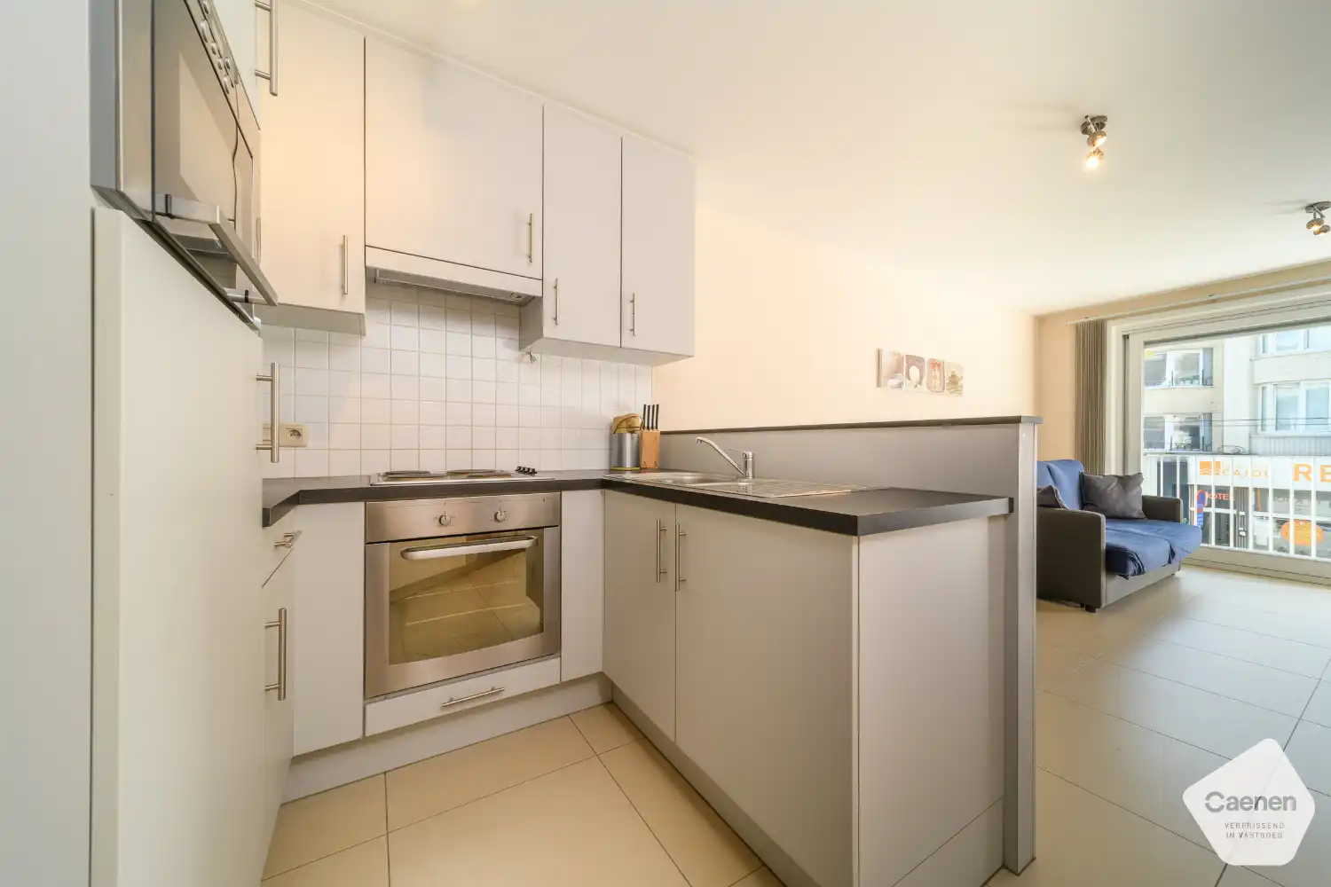 Heel recent, lichtrijk 1-slaapkamerappartement met zuidgericht terras op topligging nabij zee foto 7