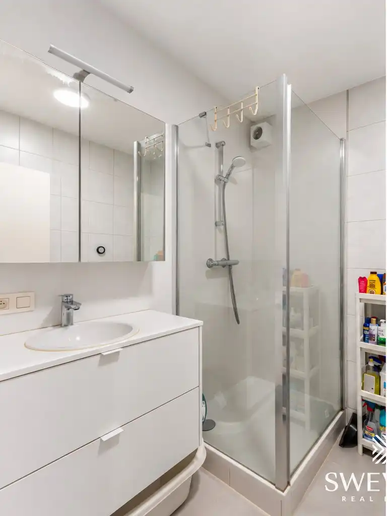 Instapklaar gelijkvloers 3-slaapkamerappartement met autostaanplaats en kelderberging nabij Hasselt-centrum foto 14