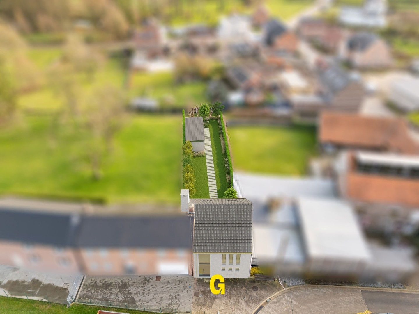 Mooi gelegen perceel bouwgrond (met te slopen woning) op 4a 06ca met omgevingsvergunning voor heropbouw – verlaagd BTW-tarief van 6 % mogelijk! foto 4