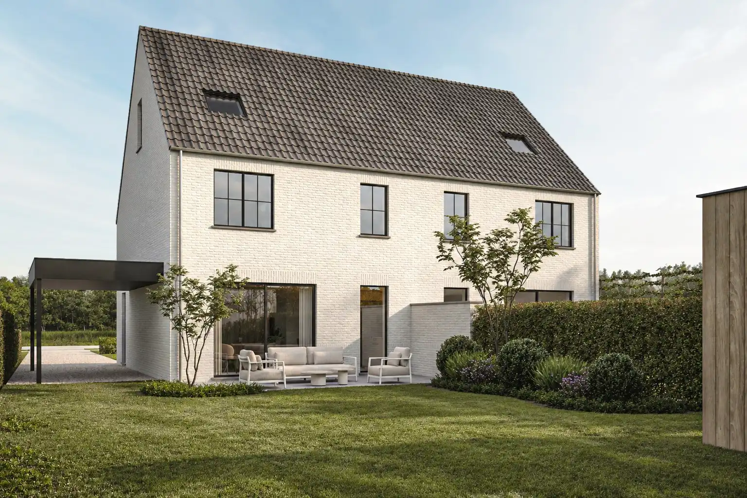 Project ‘Jumelle’: stijlvol, duurzaam en VOLLEDIG AFGEWERKT BEN-wonen (E20) in Niel-bij-As foto 9
