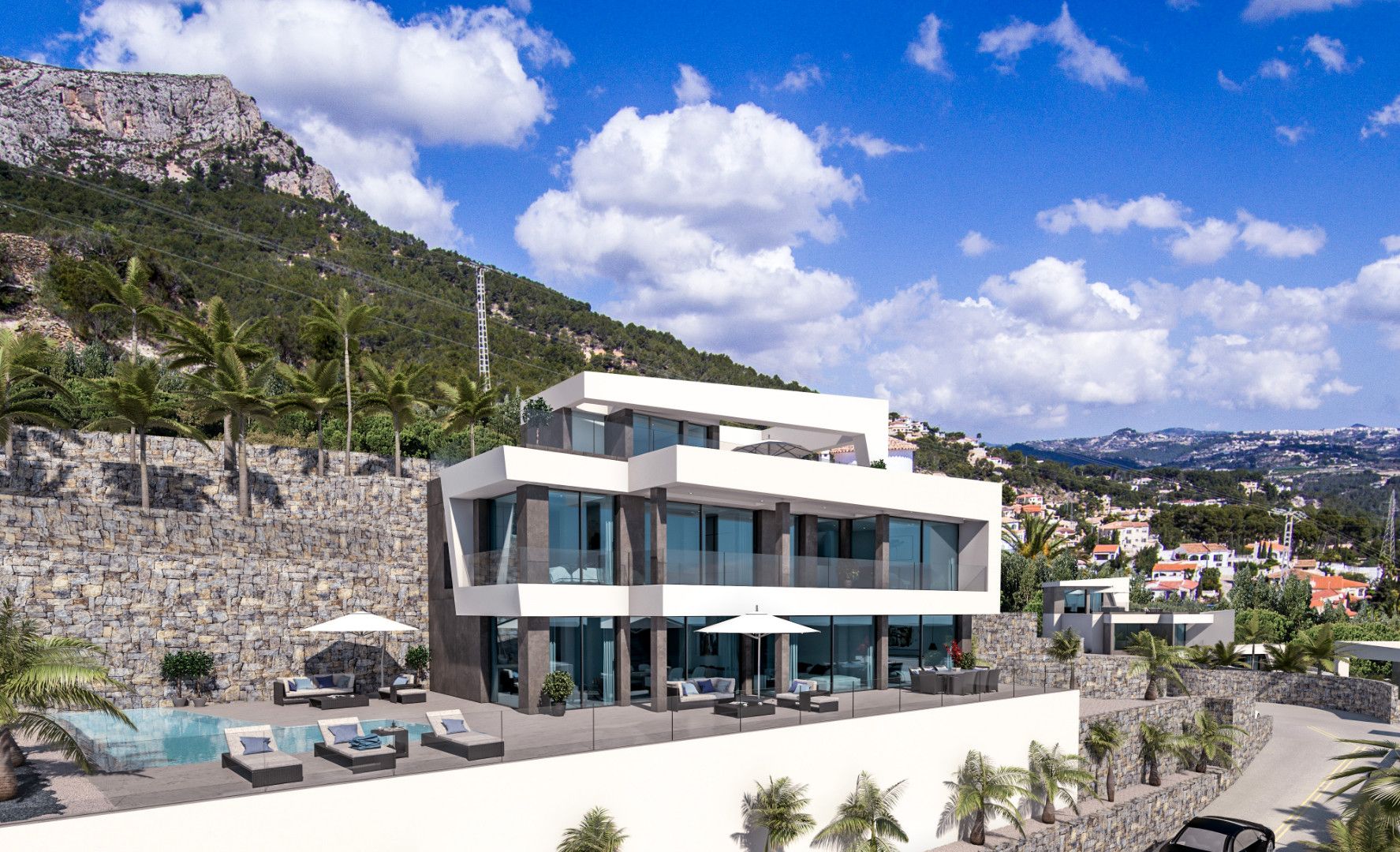6 luxe villa's op centrale ligging in Calpe foto 7