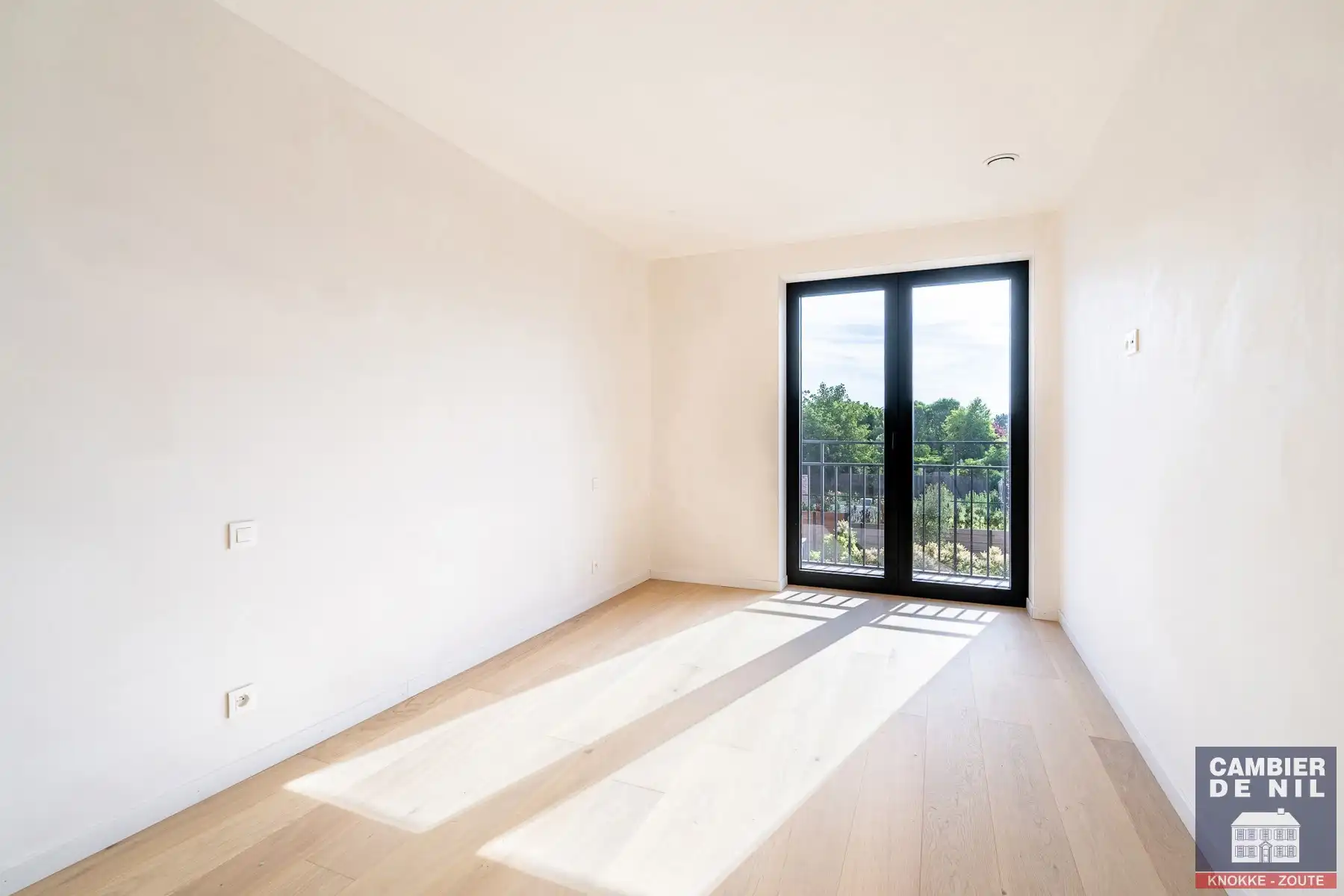 Nieuwbouw - ongemeubelde koppelvilla in rustige,  residentiële wijk te Knokke-Heist  foto 13