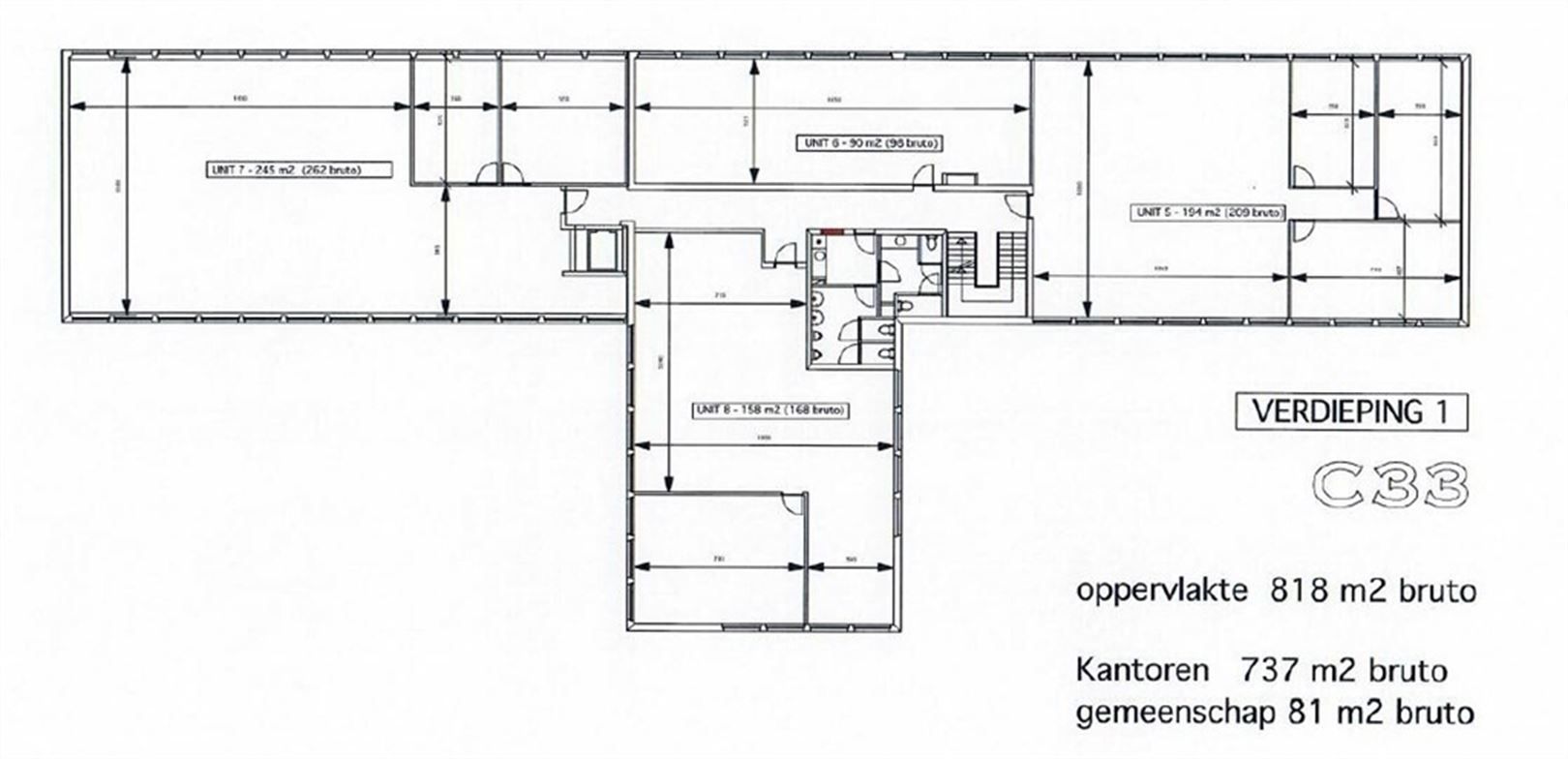 Multifunctioneel kantoorgebouw met veel parking te Houthalen foto 25