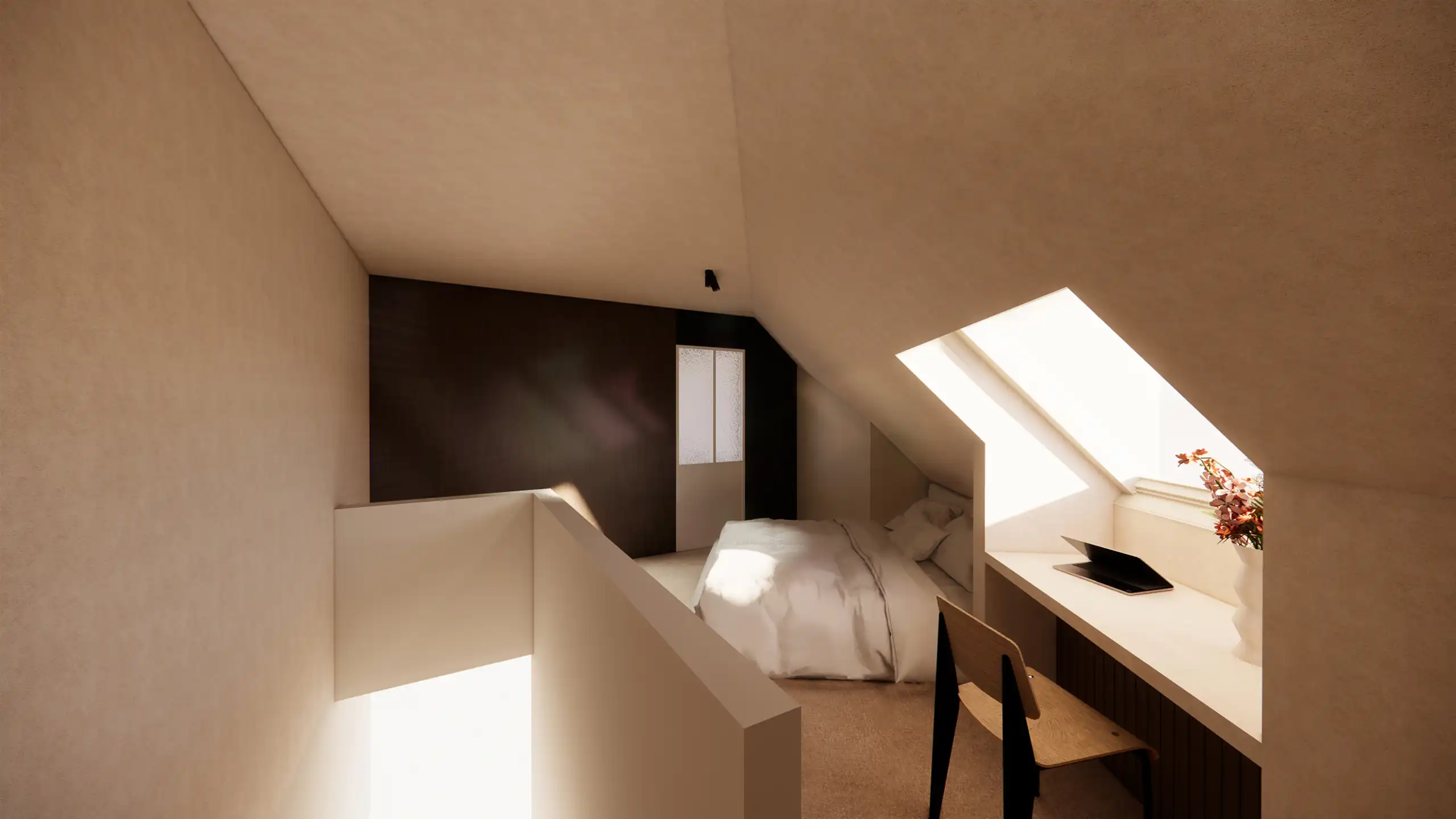 Exclusief duplex-appartement met zonneterras en open zicht.. foto 22