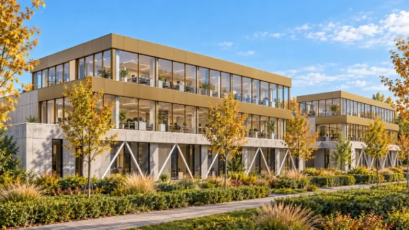 Moderne nieuwbouwkantoren te koop in Erpe-Mere foto {{pictureIndex}}