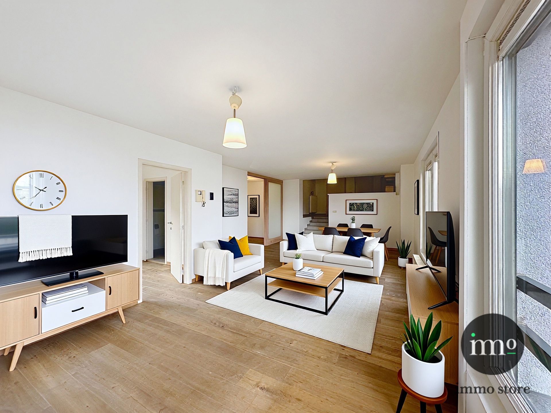 Appartement lumineux avec 1 chambre et 1 pièce polyvalente dans un site unique et protégé foto 9