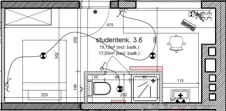 Ruime studentenstudio op  TOP-locatie! foto 2