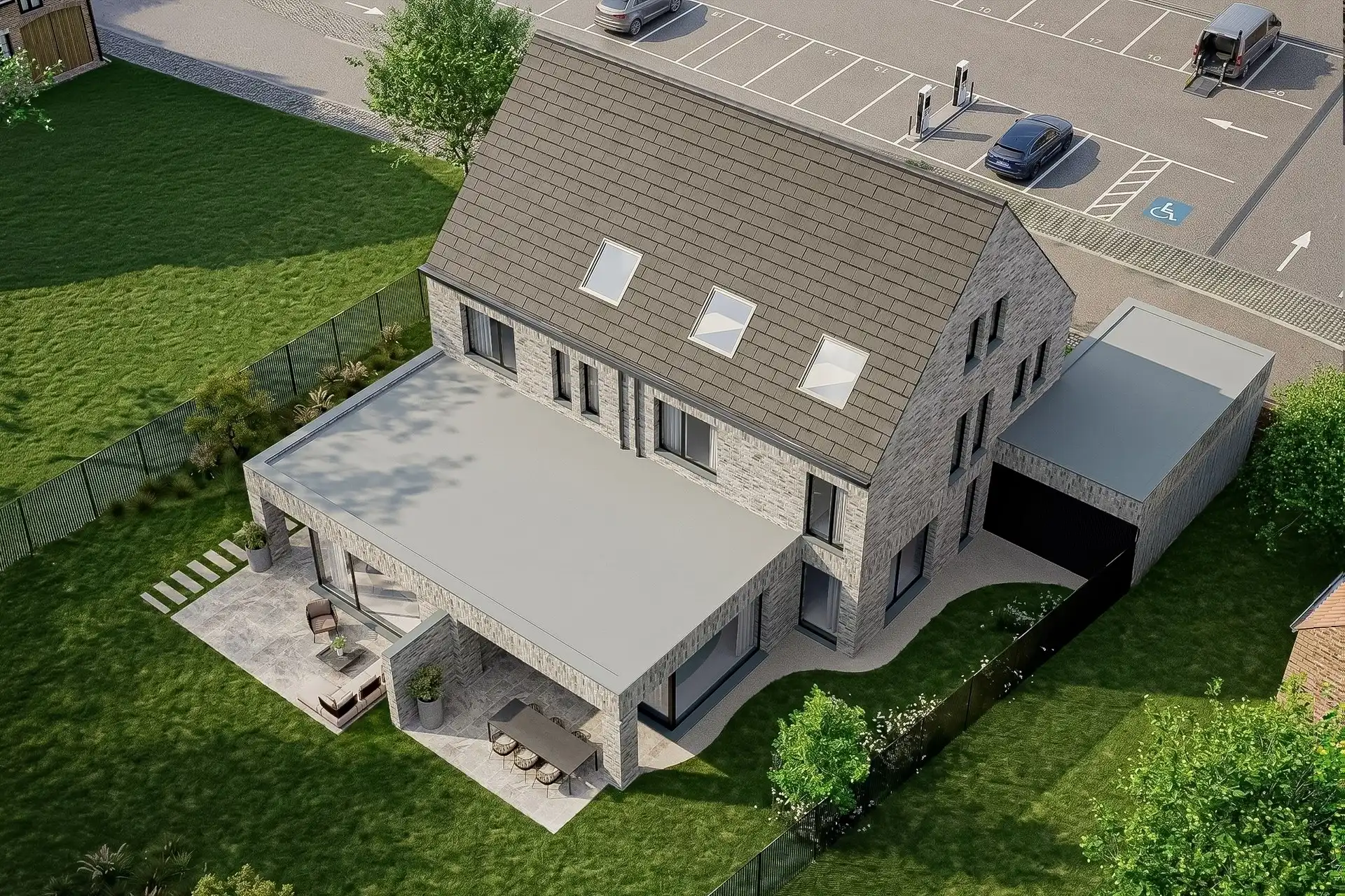 Hoogwaardige nieuwbouwwoning met carport in Berlare foto 7