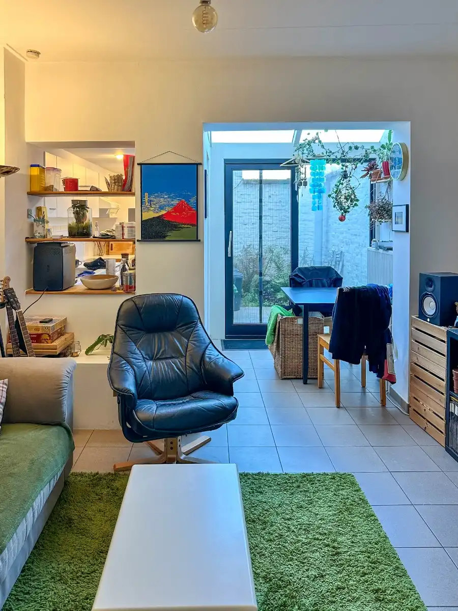 Gezellig rijhuisje met 3 slaapkamers en mezzanine in Gent (126m²) foto 19