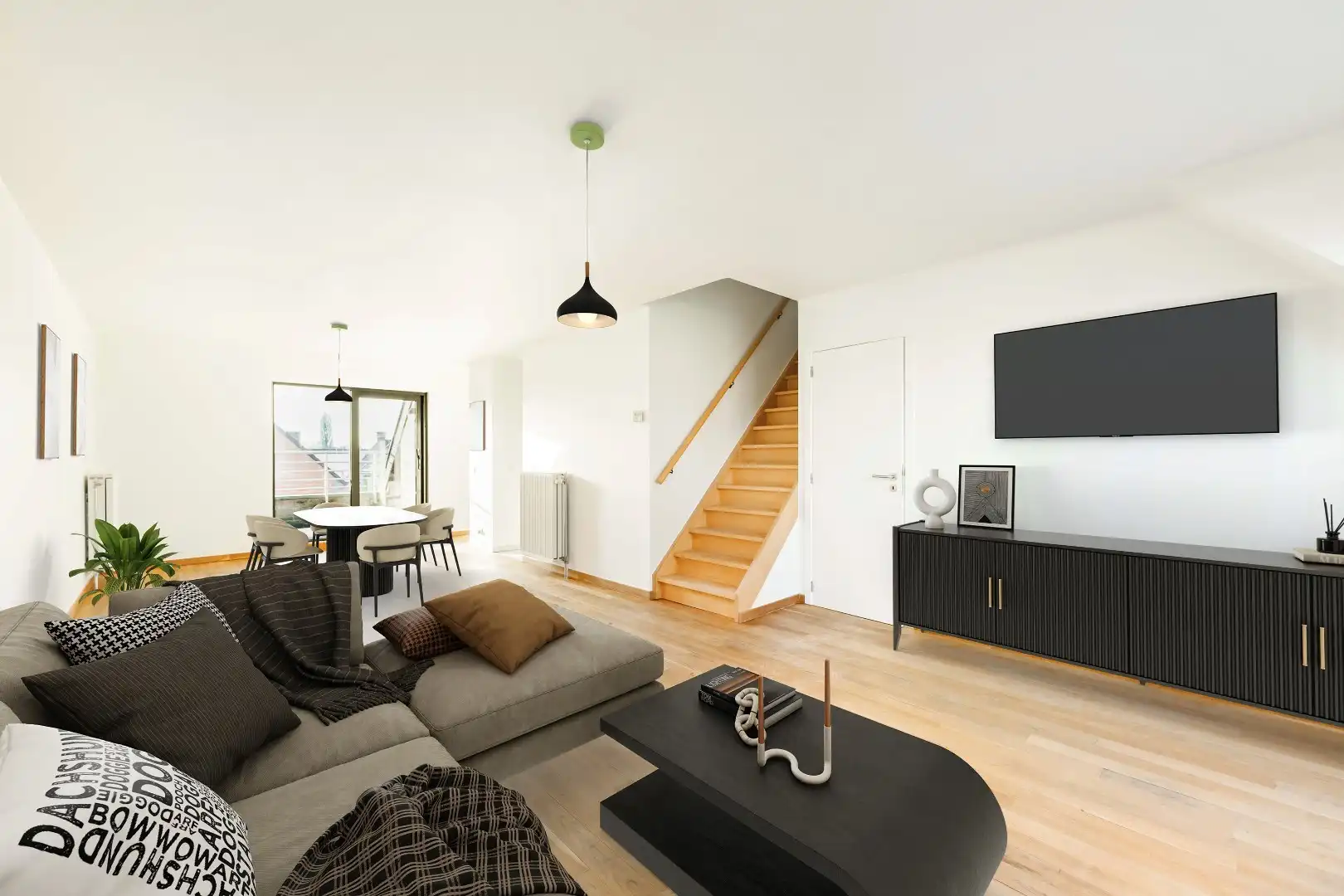 INSTAPKLAAR APPARTEMENT (146 m²) MET 3 SLPKS | STAANPLAATS + BERGING foto 3