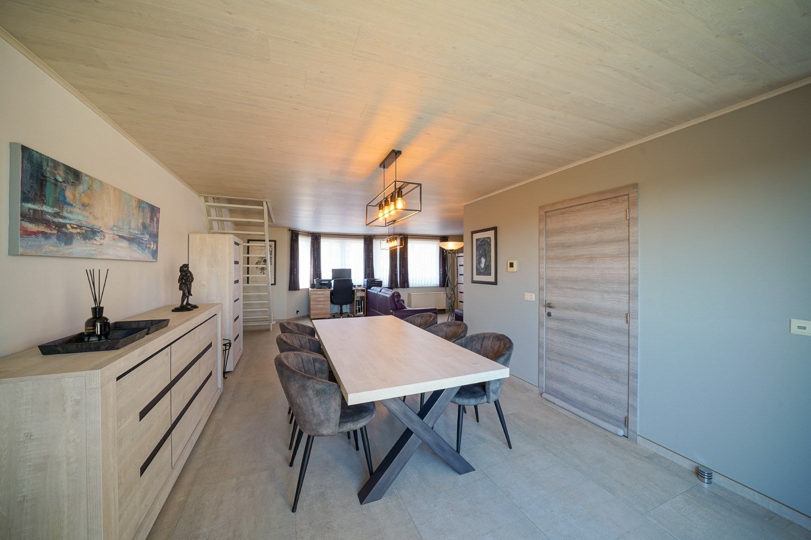 Perfect onderhouden duplex met 3 slaapkamers en zonnig terras Te huur foto 4