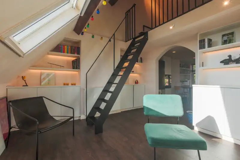 Unieke, instapklare  burgerwoning met 3 slaapkamers, aparte duplex- studio (co- housing, student...), Italiaanse tuin...(Energielabel B,  zonnepanelen...) foto 20