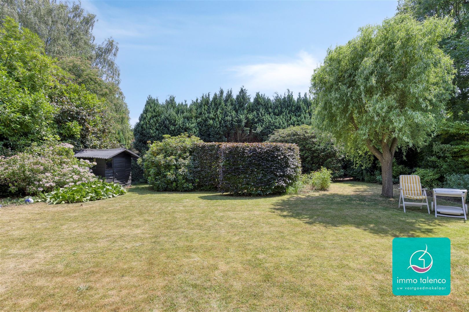 Alleenstaande villa - 7 are 98 ca - 3 slpks - zuidooost gerichte ruin - garge 2 w - 225 m² bew.opp. foto 29