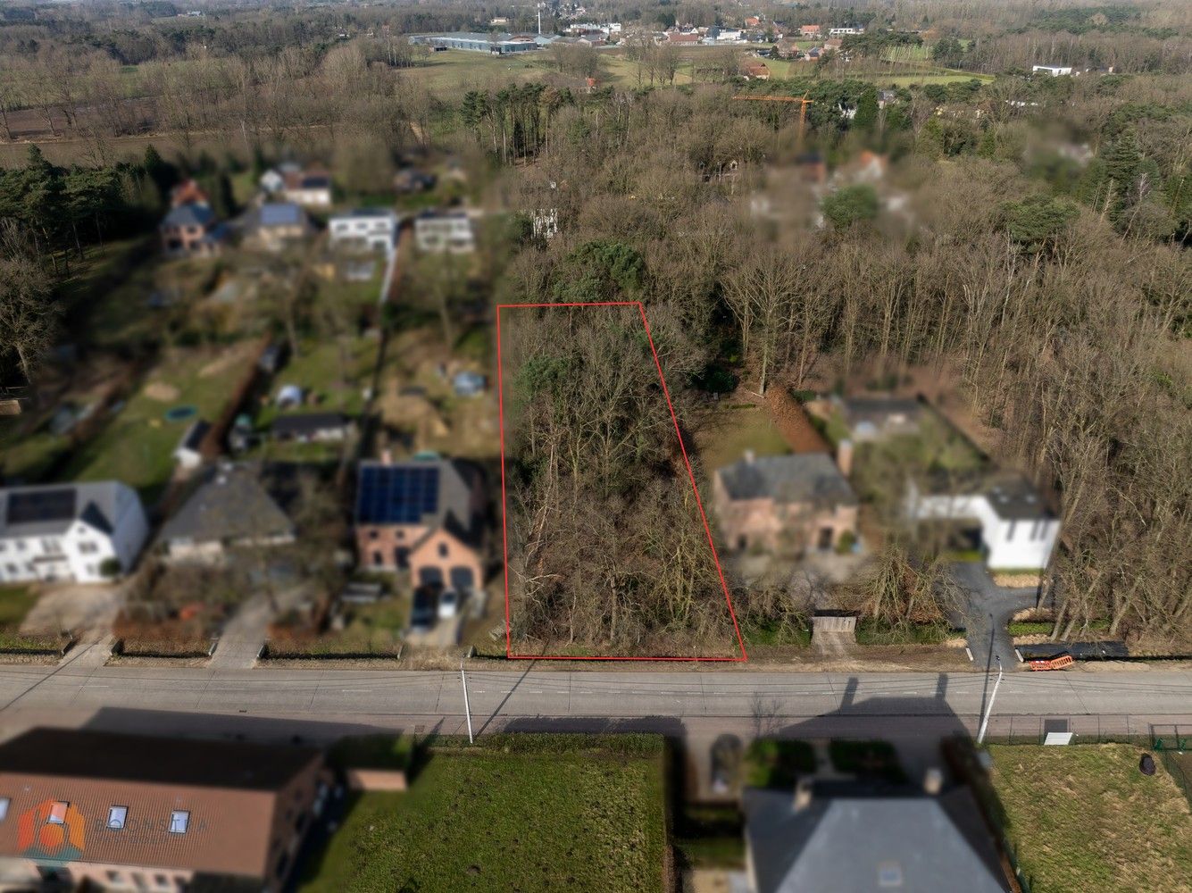 Bouwgrond voor open bebouwing op 1605 m² foto 6