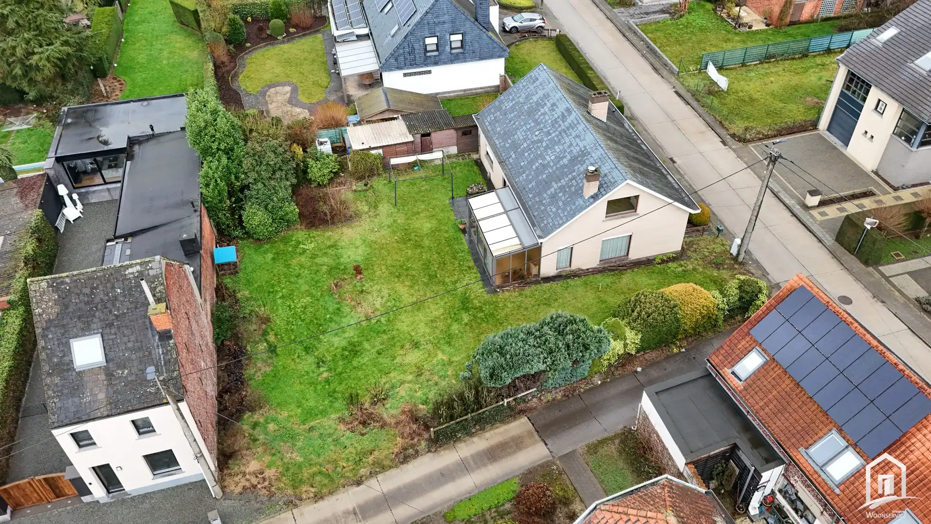 bungalow met achterliggende bouwgrond in het groene Hofstade foto 22