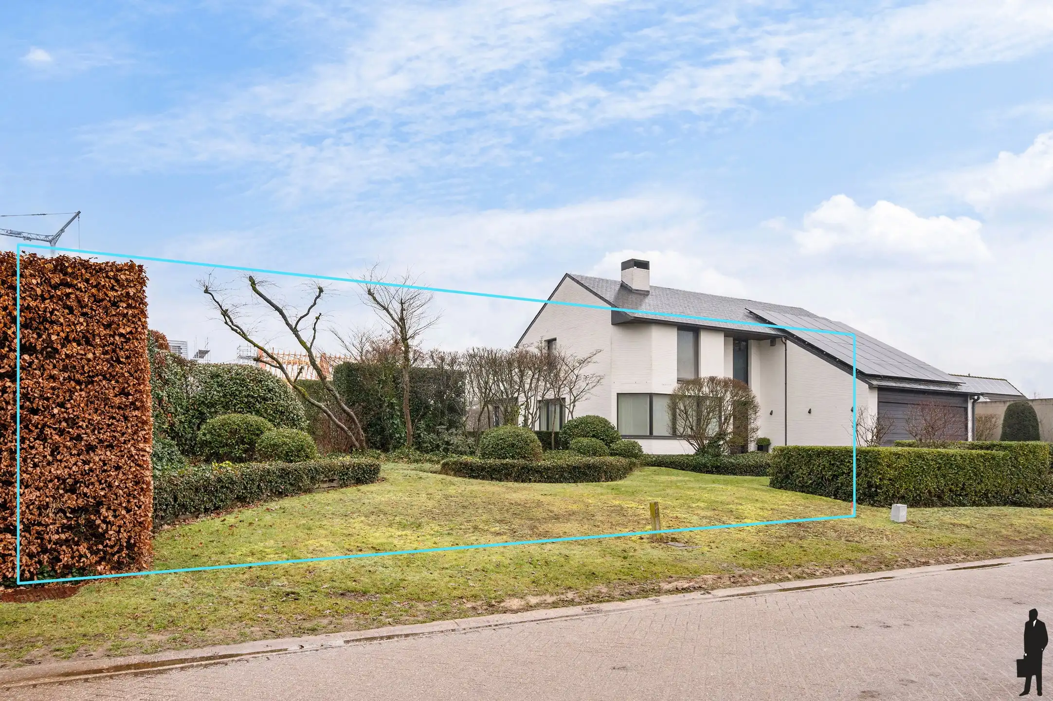 Bouwgrond voor open bebouwing in rustige straat foto 3