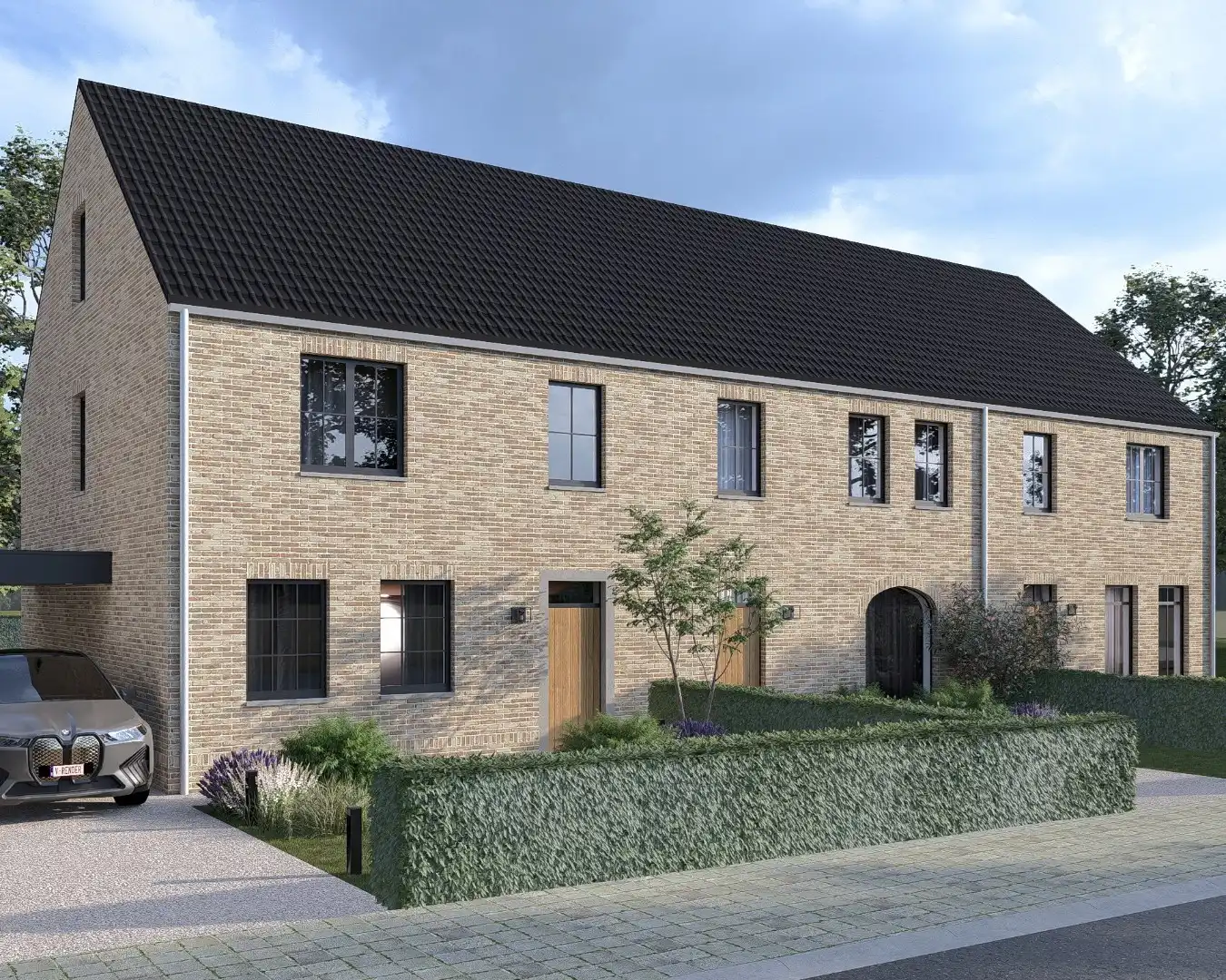 Halfvrijstaande nieuwbouwwoning, in een kleinschalig project van 3 woningen, op een perceel van 4a75ca! foto 3