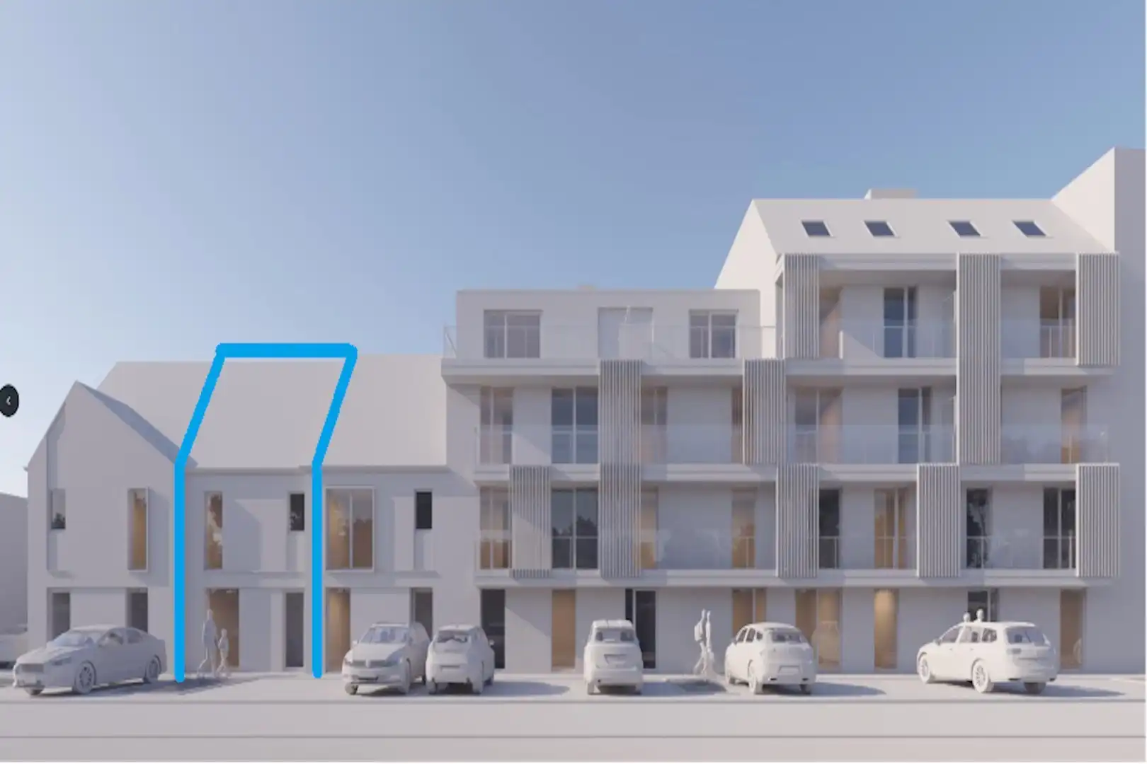 3-slpkr nieuwbouwwoning centrum Harelbeke lot 2 foto 7