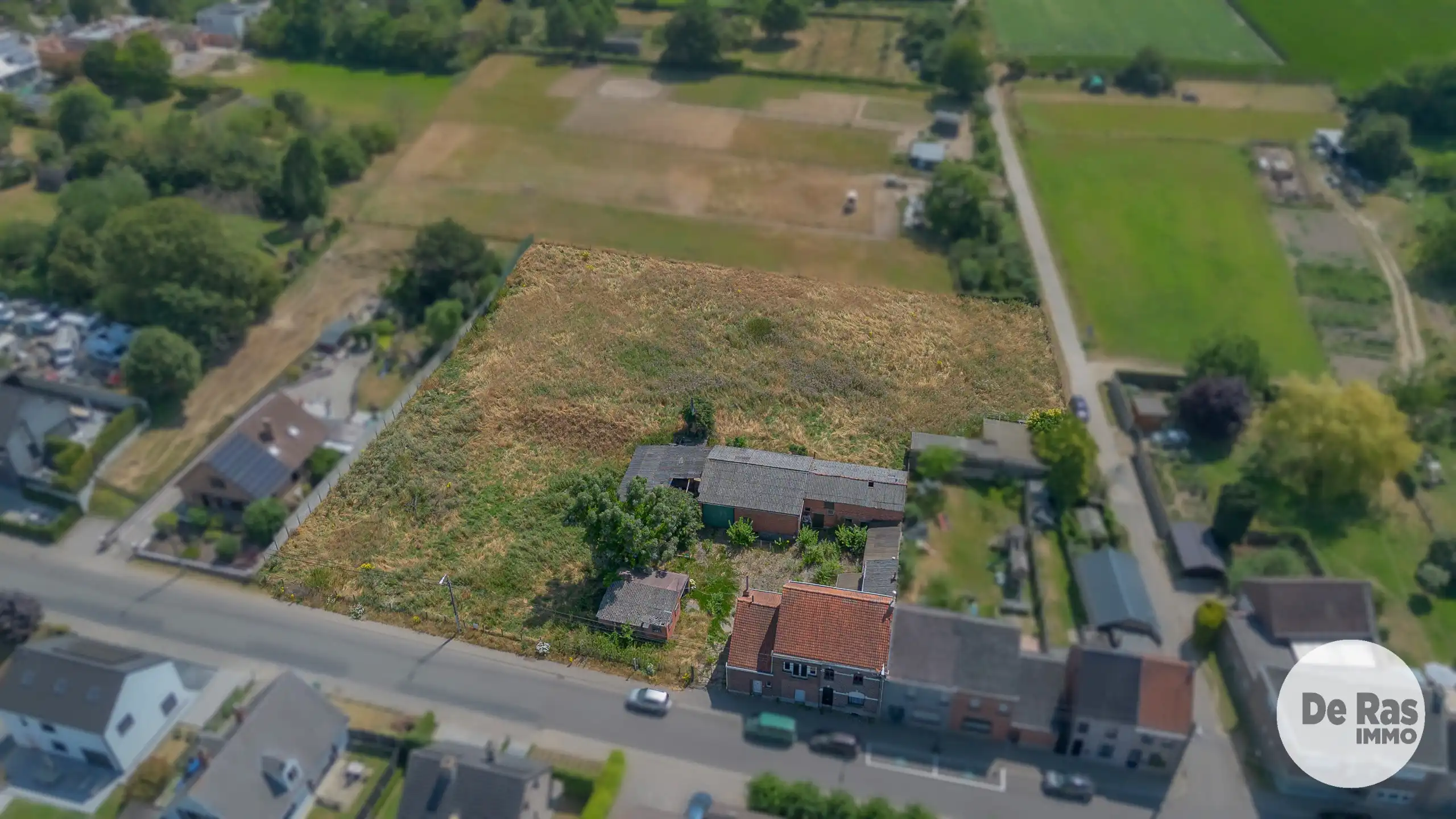 LEDE -  Unieke projectgrond met twee woningen op +- 57are  foto 2
