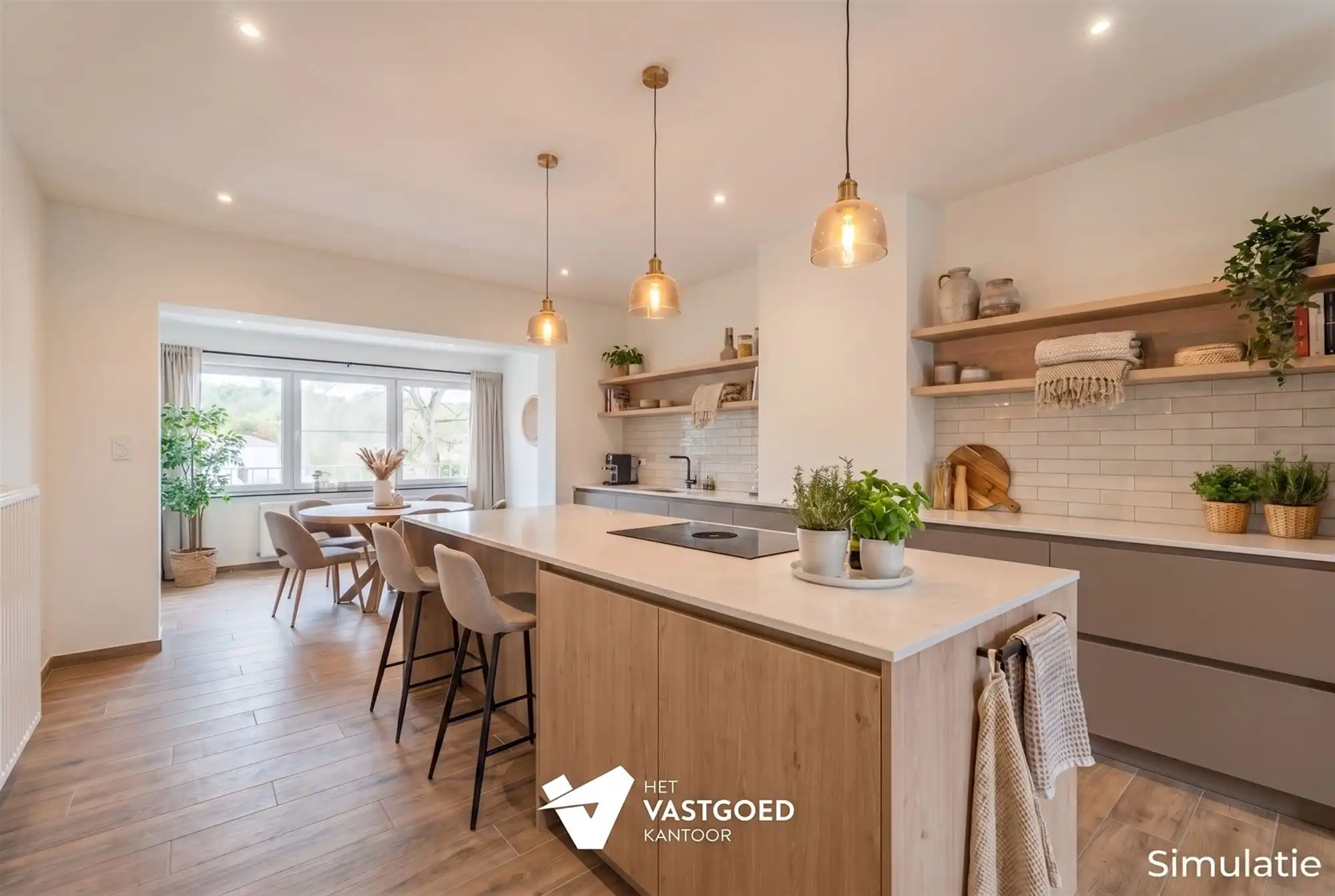 TE RENOVEREN WONING MET 3 SLAAPKAMERS OP RUSTIGE DOCH CENTRALE LIGGING IN LUMMEN (MELDERT) foto 9