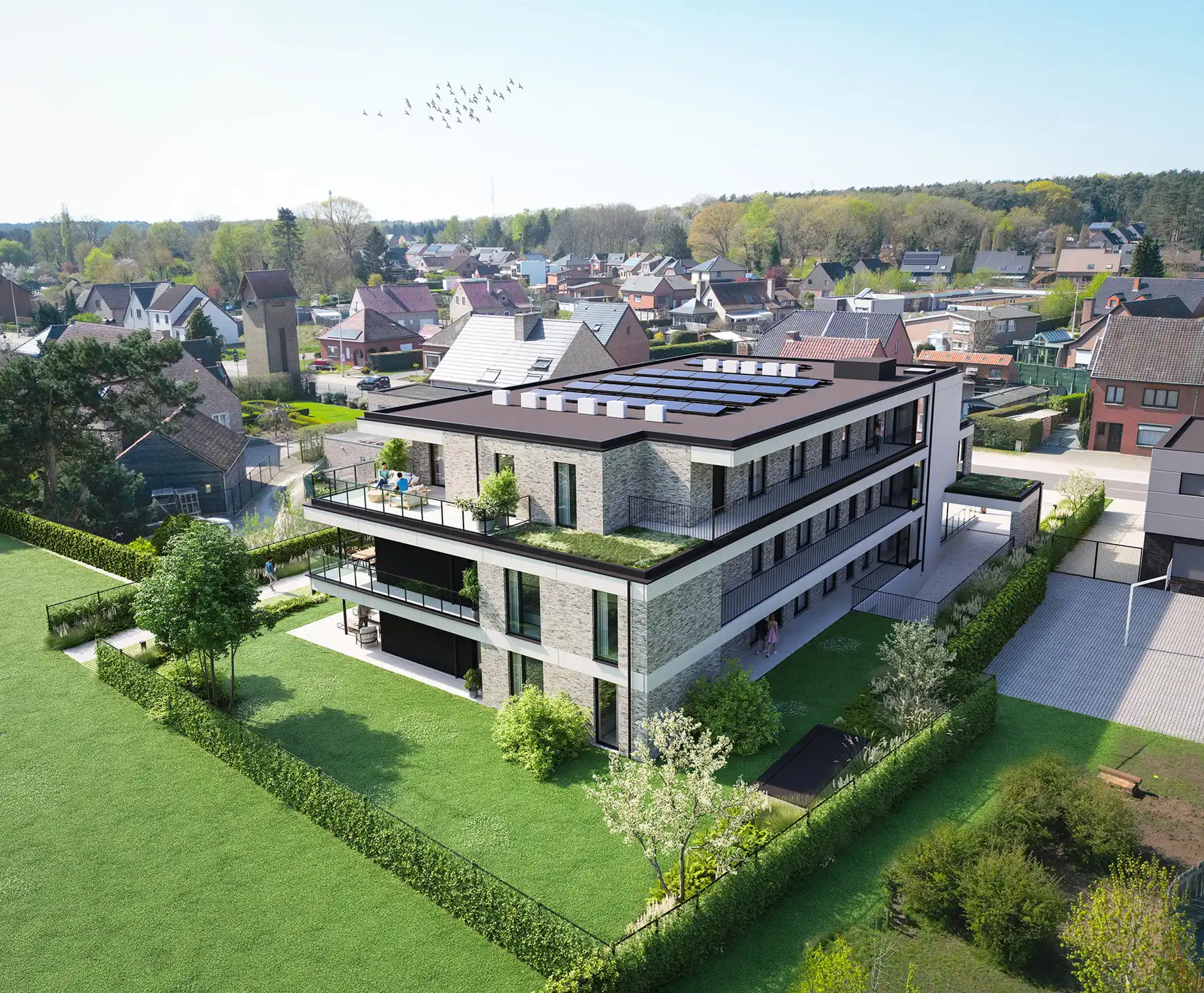 Gelijkvloers appartement 1.04 met terras - 6% btw mogelijk foto 3