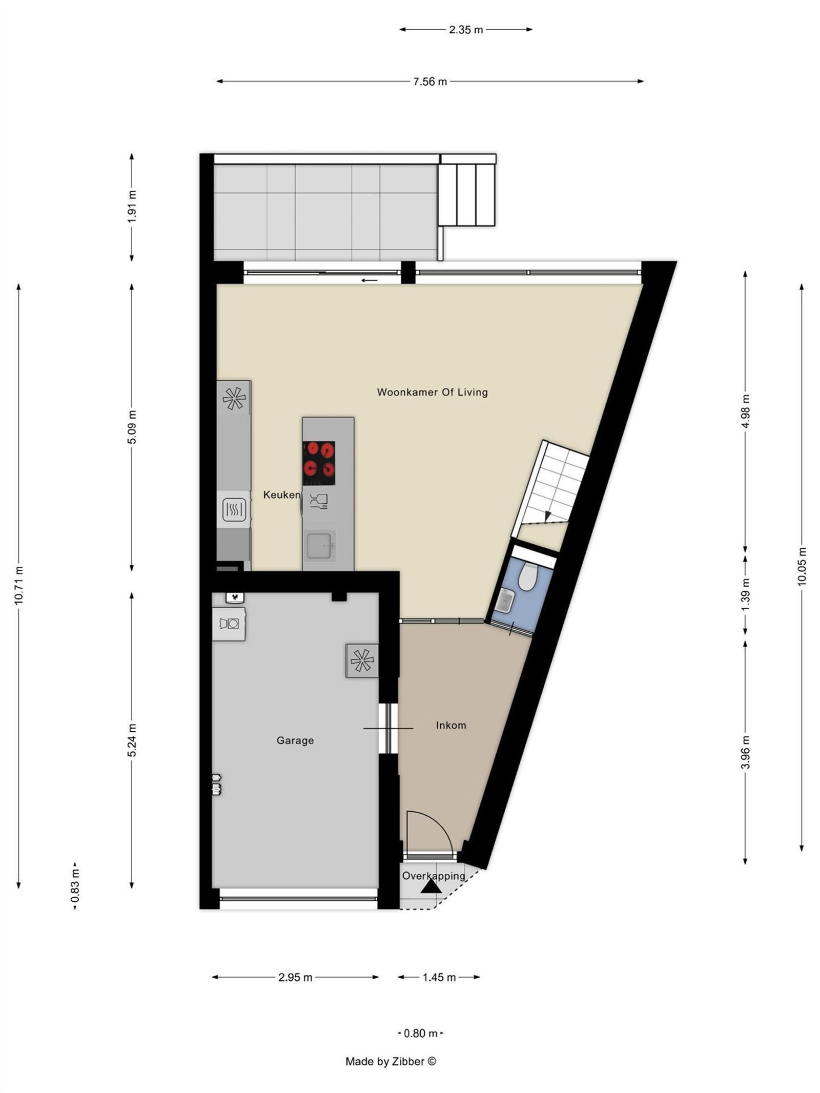Nieuwbouw woning (label A) met 3 slaapkamers + bureau te Dworp   foto 4