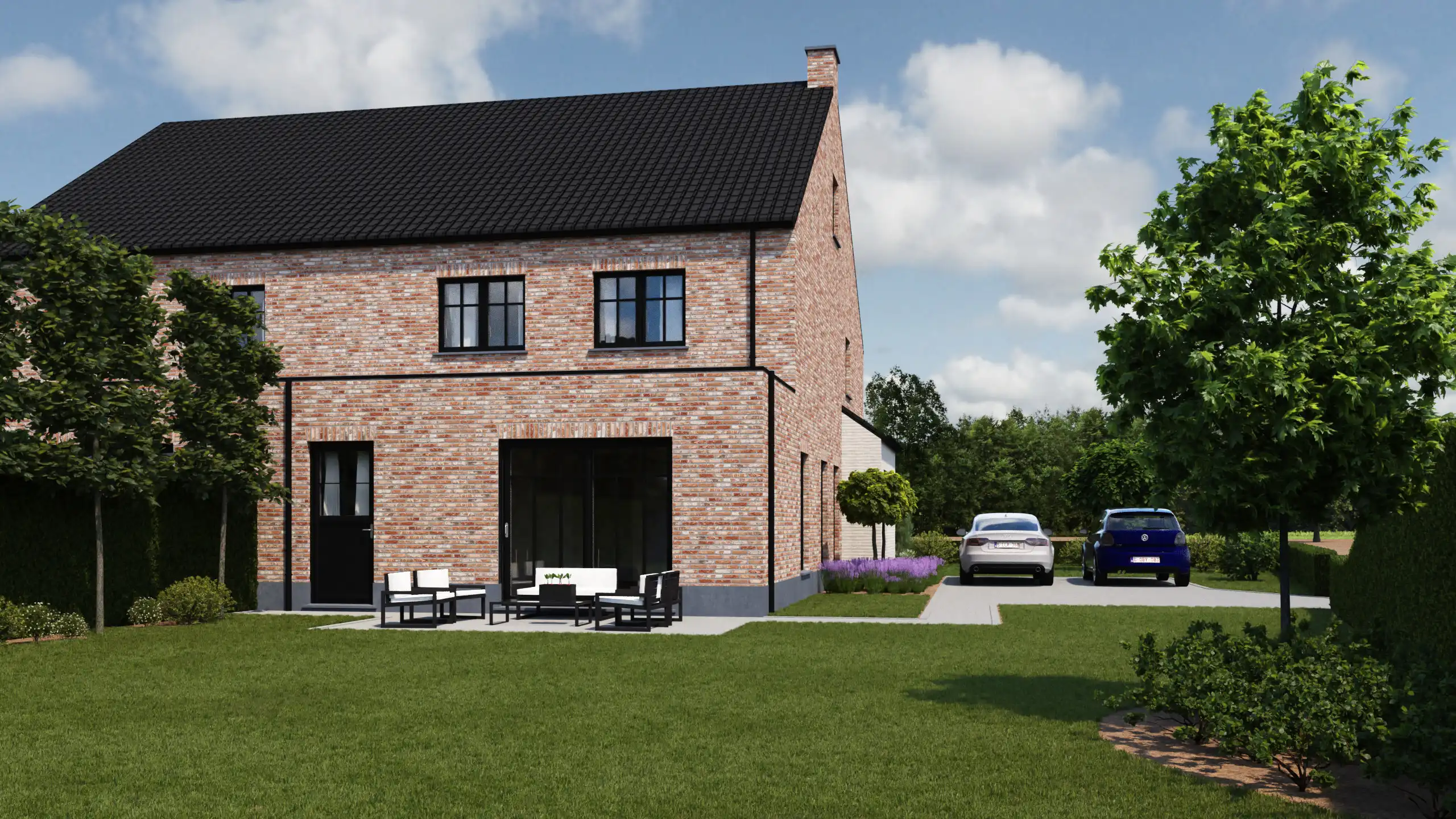 Landelijke nieuwbouwwoningen met 4slpks op topligging! foto 9