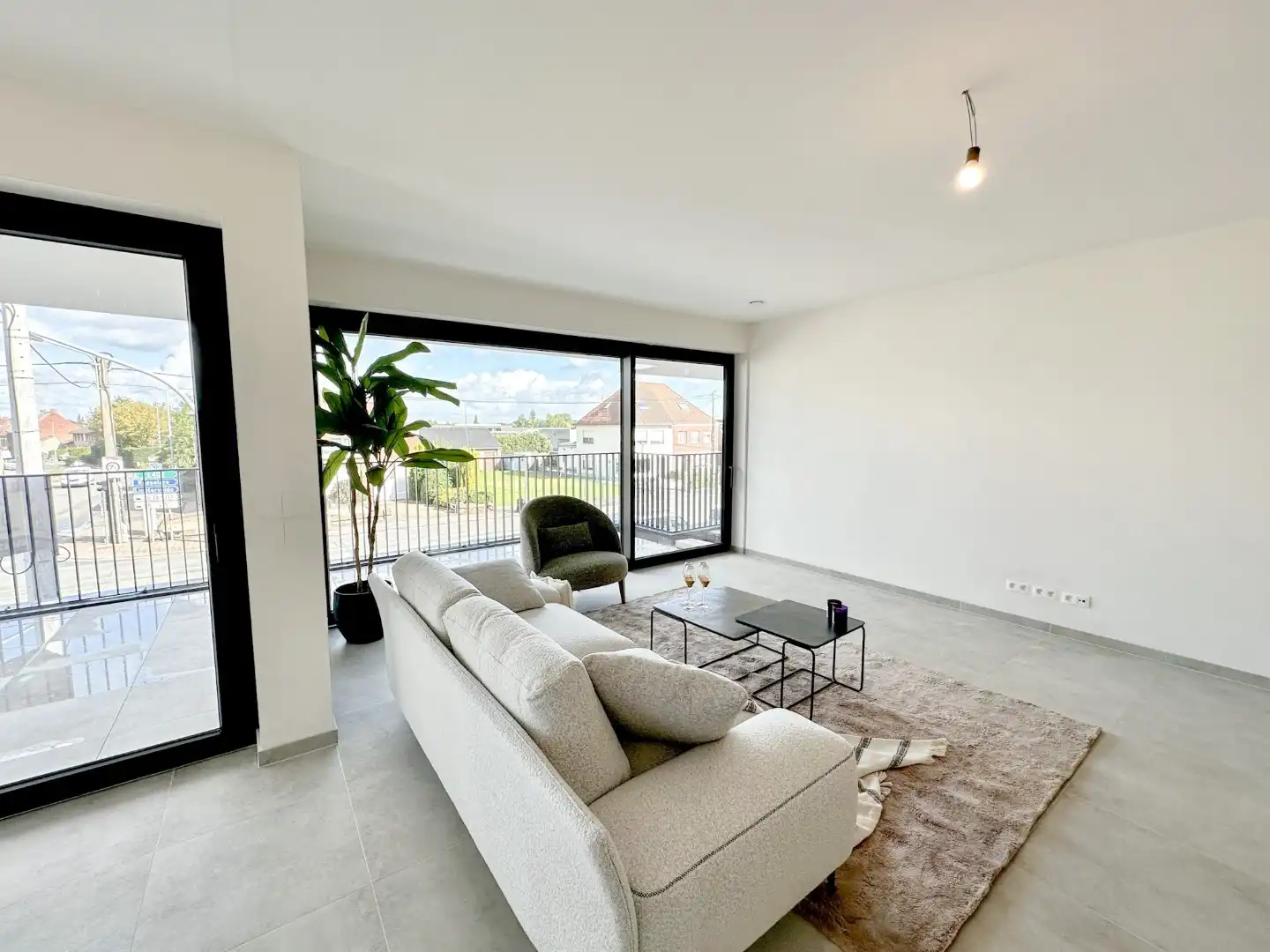 Prachtig lichtrijk en ruim (116 m²) nieuwbouw 2-slpk appartement met (zonne)terras(en), Kortemark foto 7