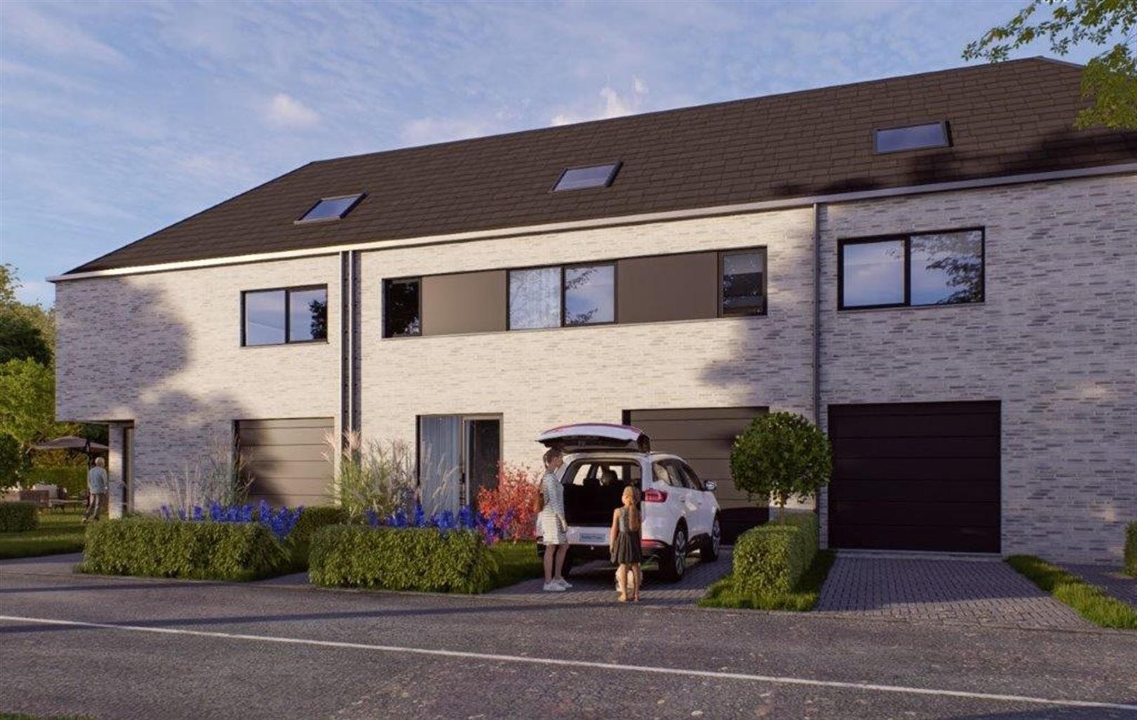 Nieuwbouwwoningen in Dendermonde – Vlietbergstraat  foto 2