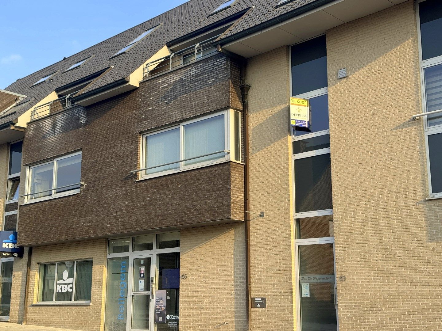 Ruim en energiezuinig appartement met 2 slaapkamers in centrum-Bellegem foto 2