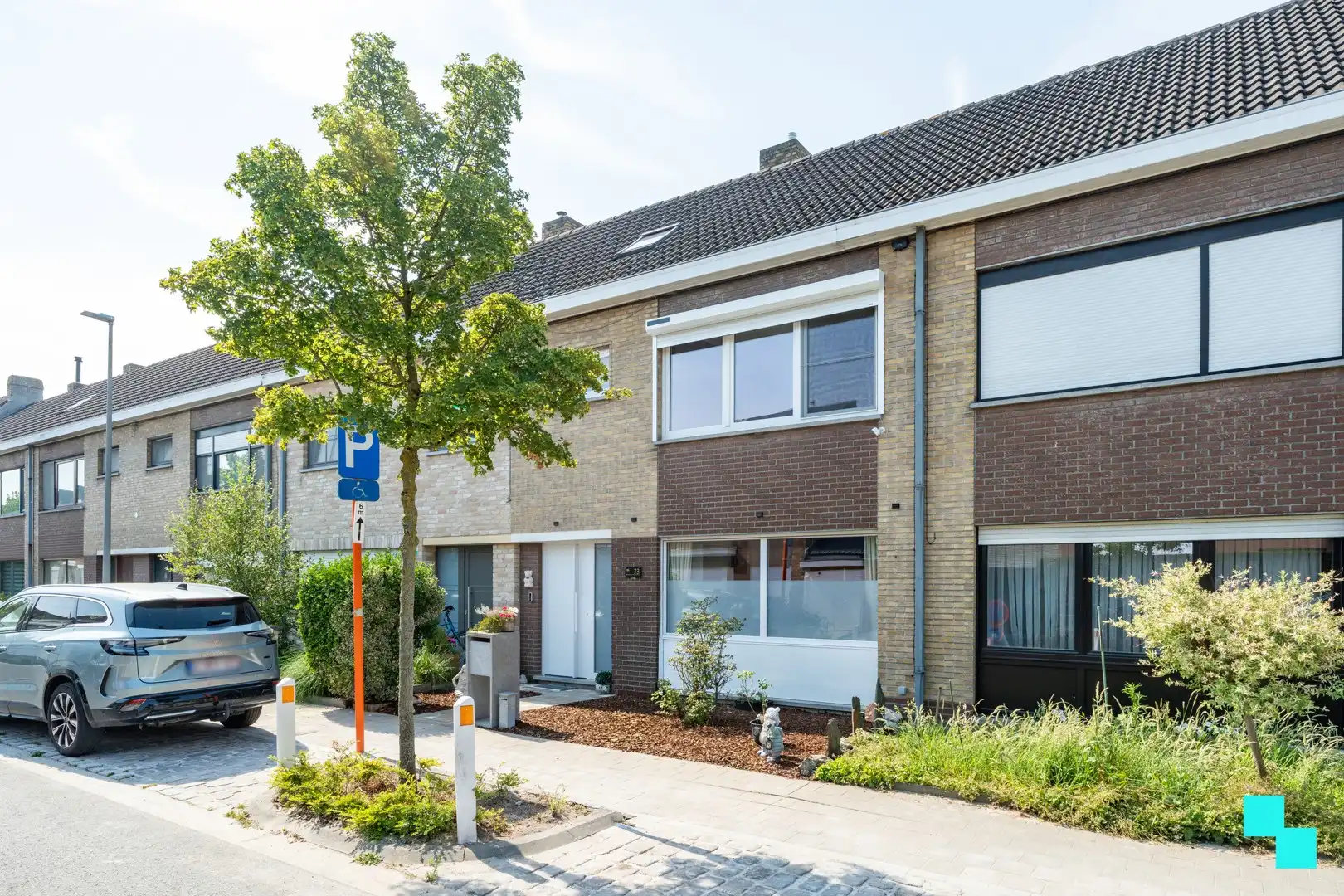 Zuidgerichte woning met uitweg en aparte garage - Assebroek foto 3