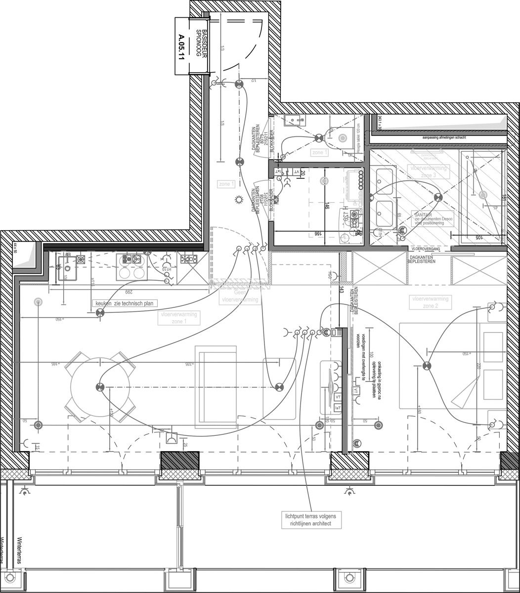Gemeubeld 1-slpk app. met terras en zicht op binnenpark foto 13