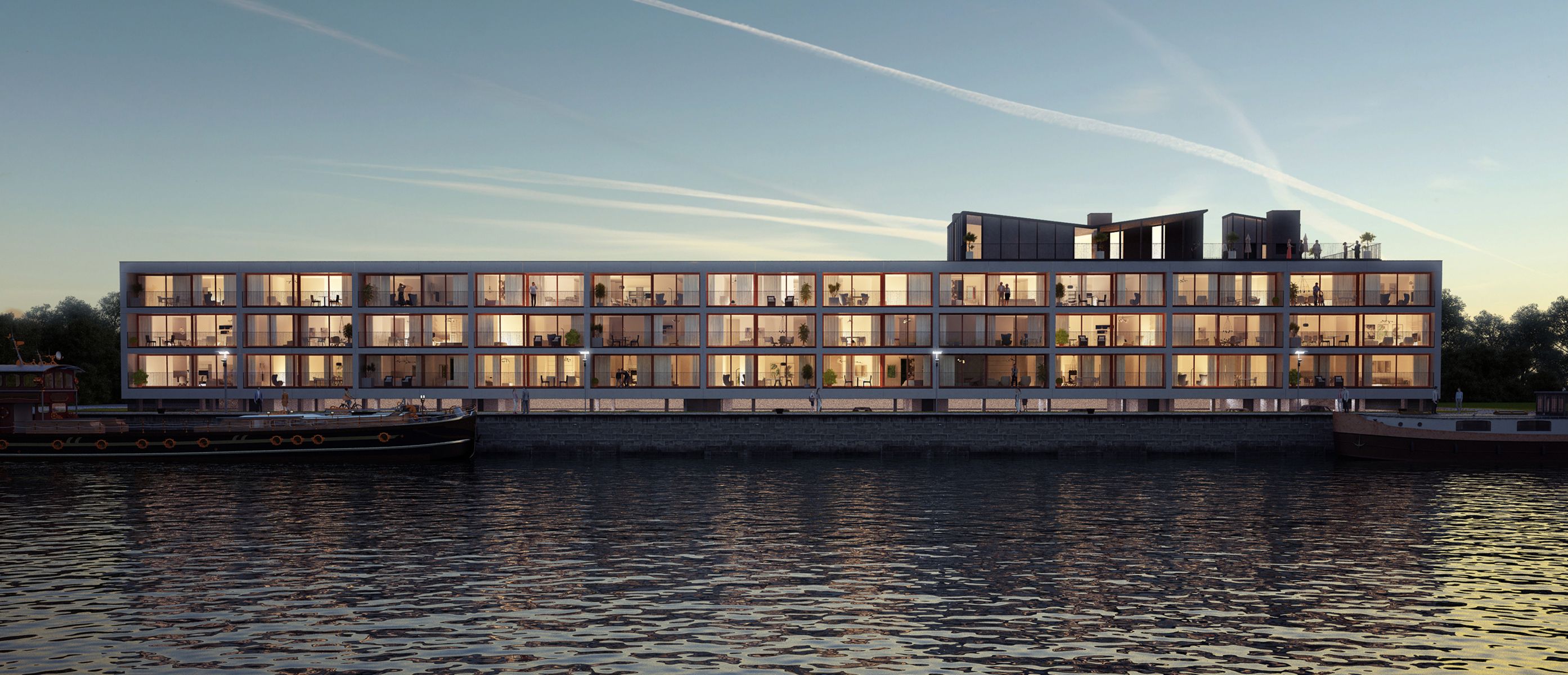Instapklare appartementen te koop aan het water foto 3