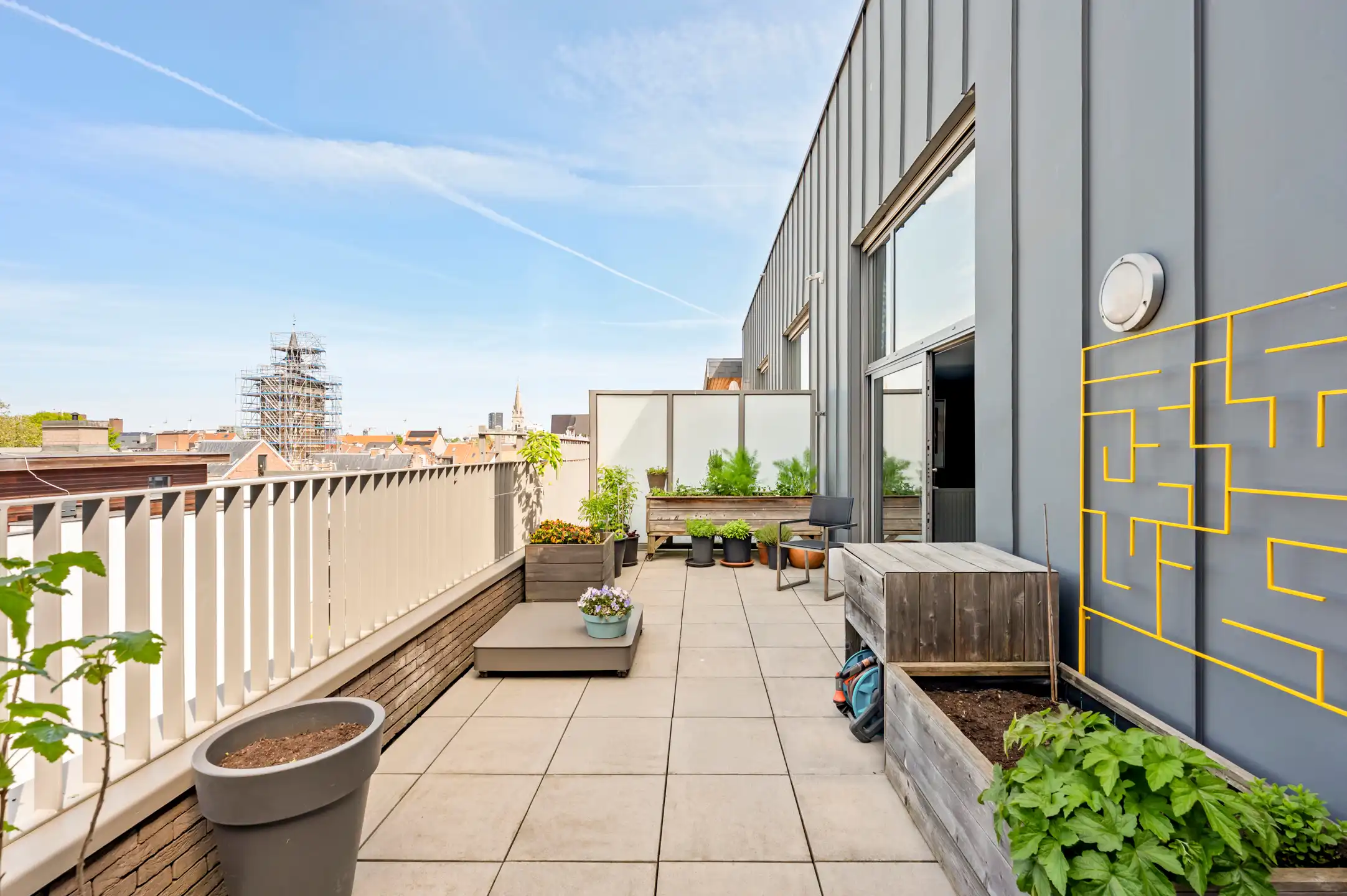 ANTWERPEN CENTRUM - Penthouse met twee terrassen en prachtig zicht! foto 5