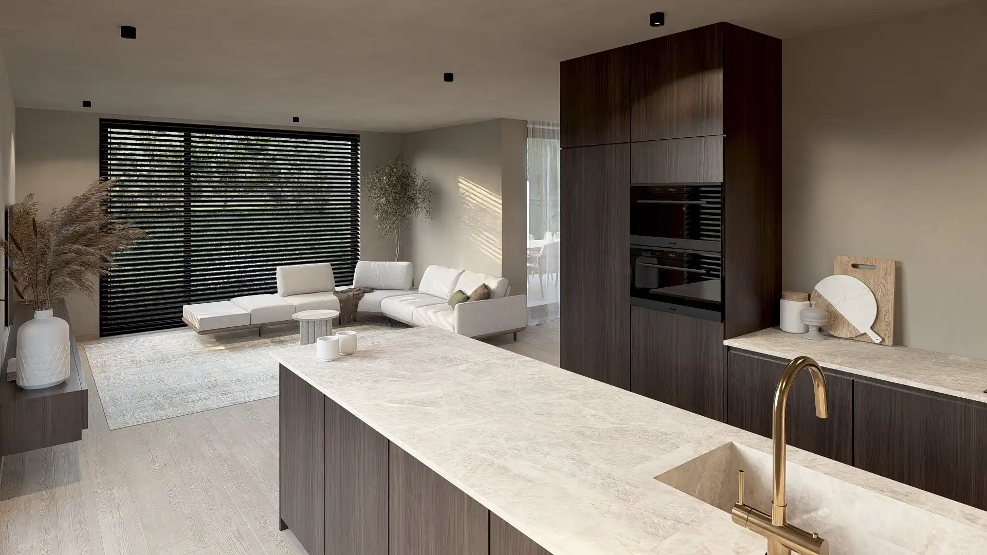 Nieuwbouwwoning op 2a07ca met 2 slpk's en overdekte carport te Maasmechelen foto 7