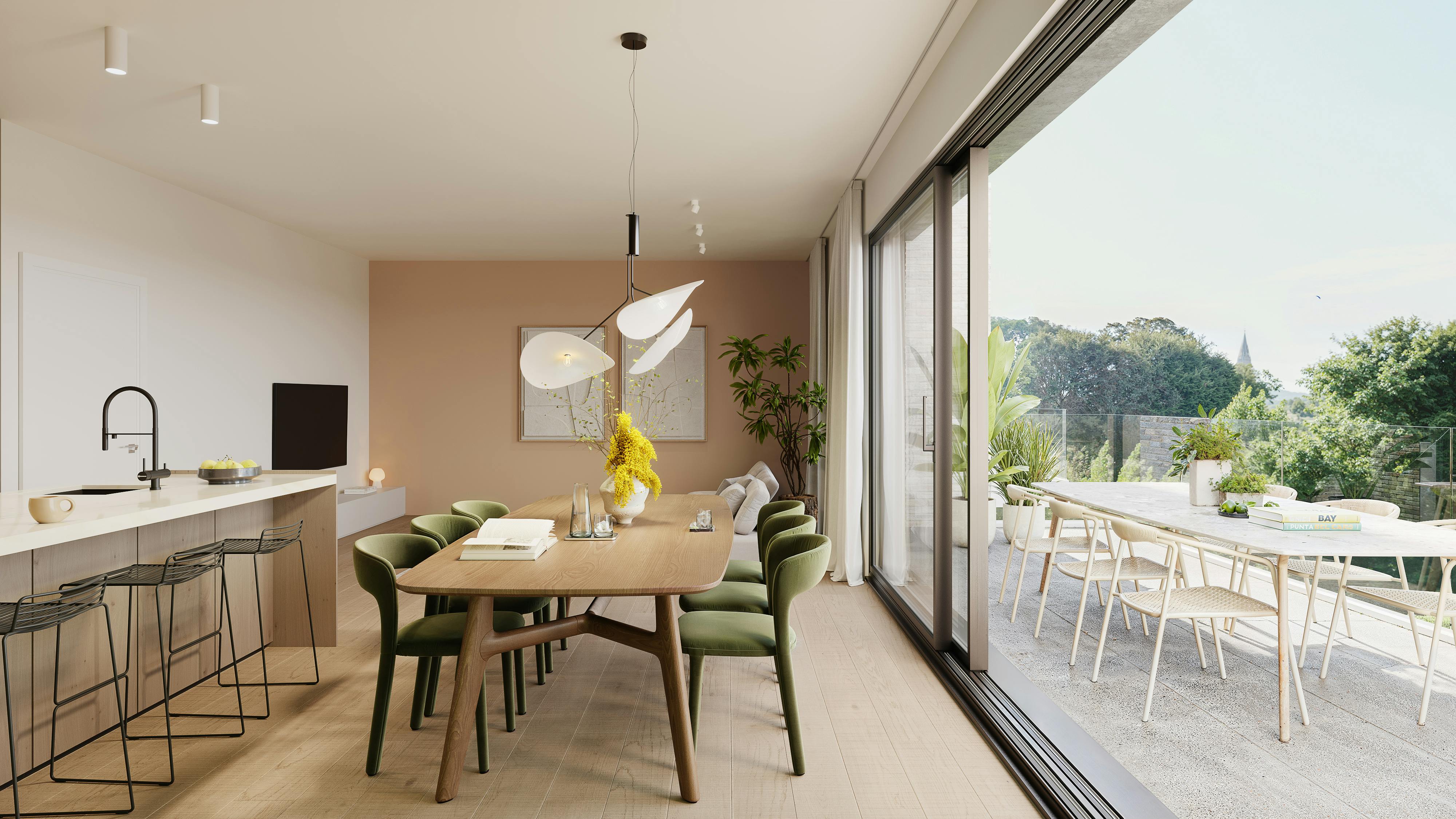 Nieuwbouwproject Kruishove in centrum Kruishoutem foto {{pictureIndex}}